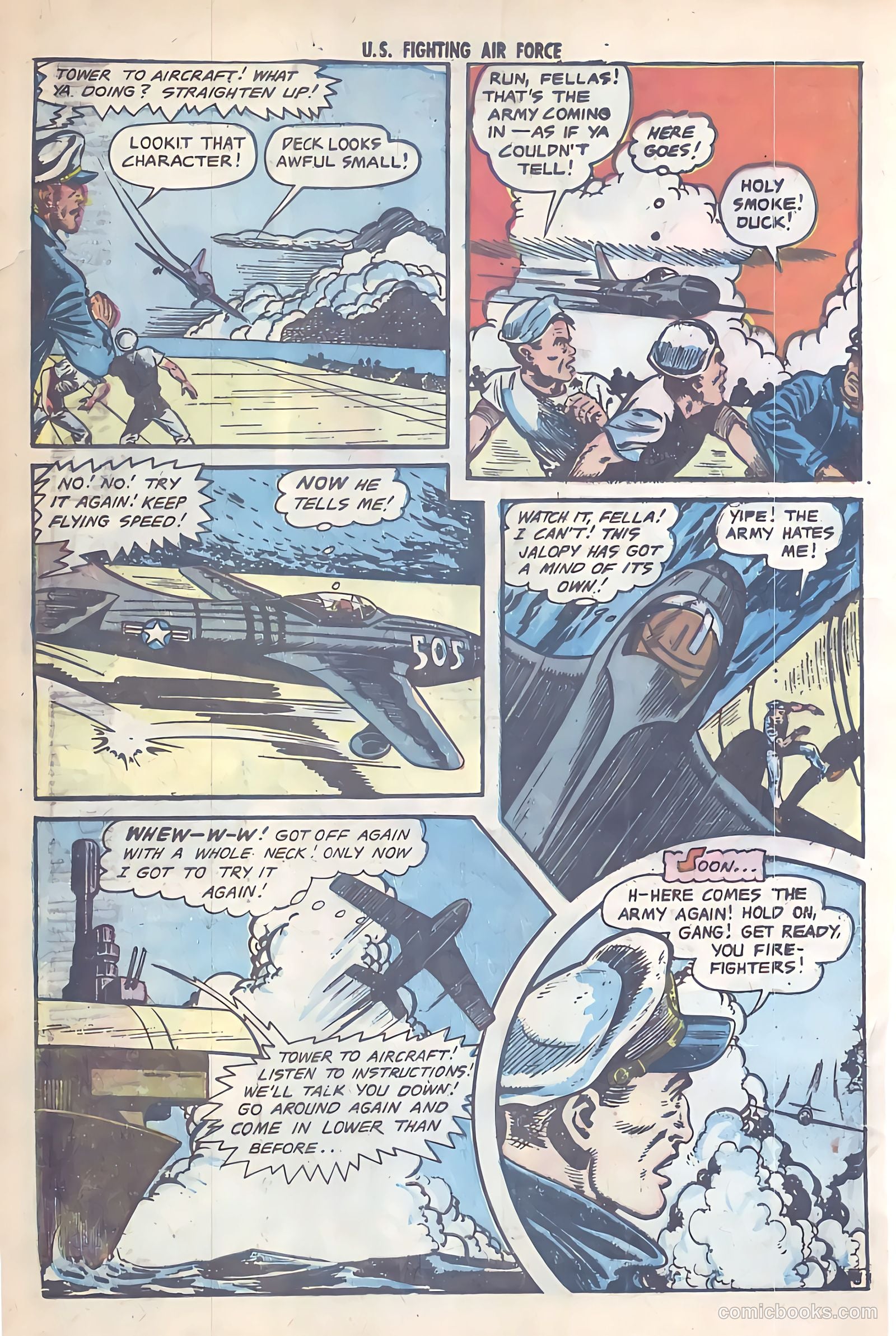 U.S. Fighting Air Force #14 — page 16 of 36