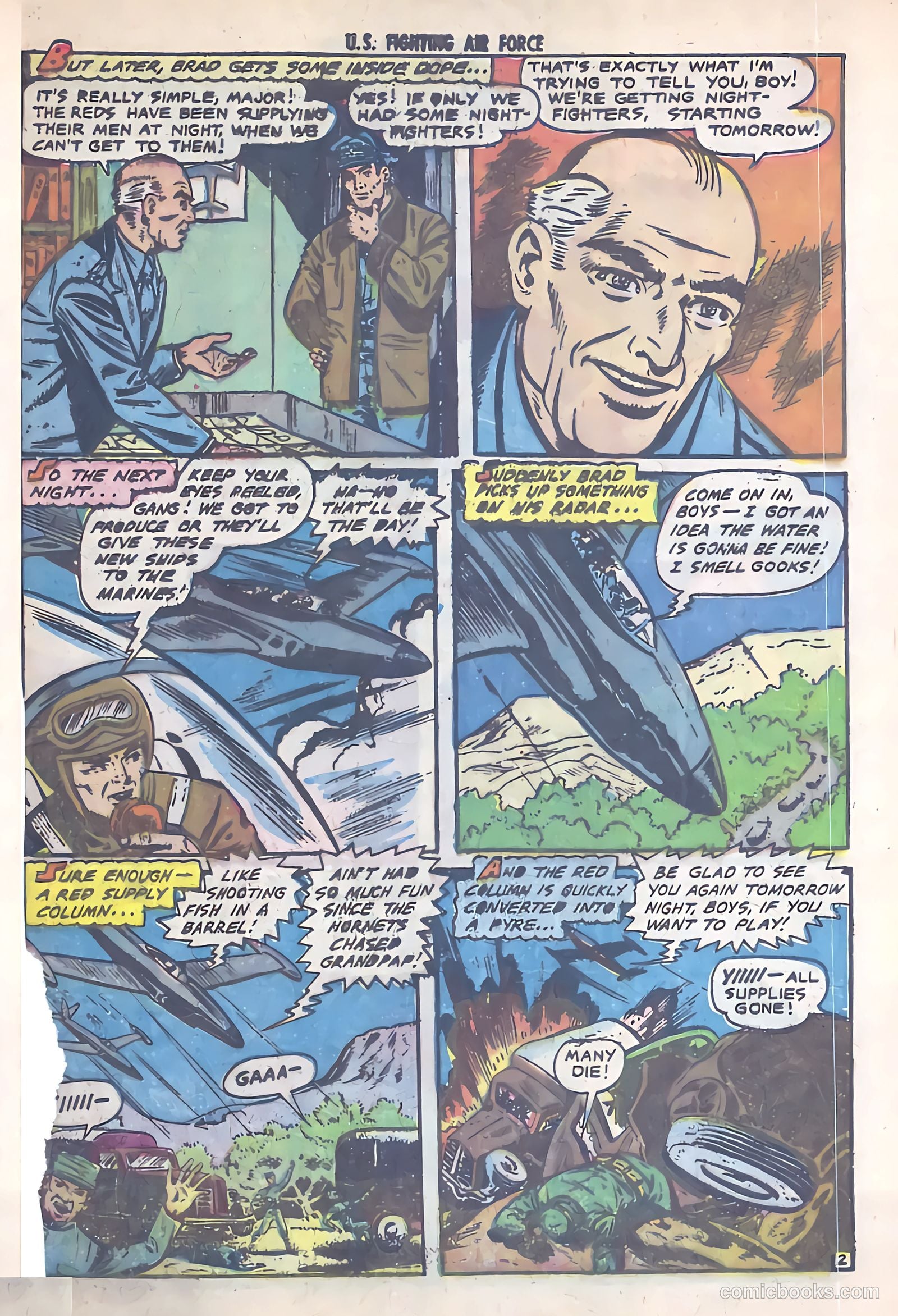 U.S. Fighting Air Force #14 — page 21 of 36