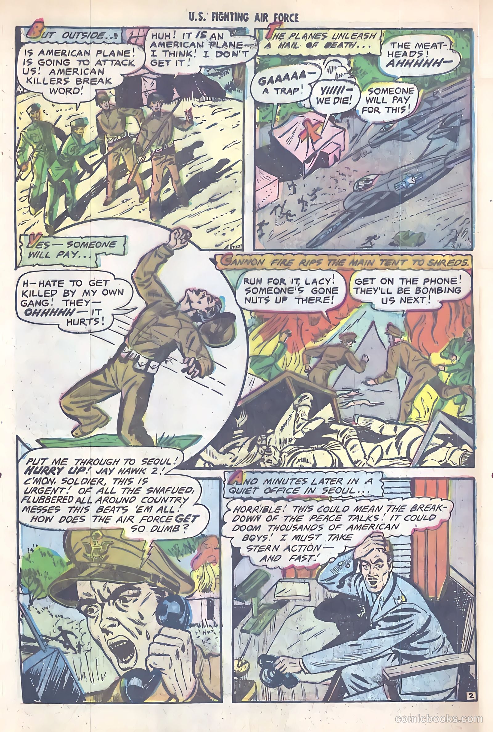 U.S. Fighting Air Force #14 — page 28 of 36
