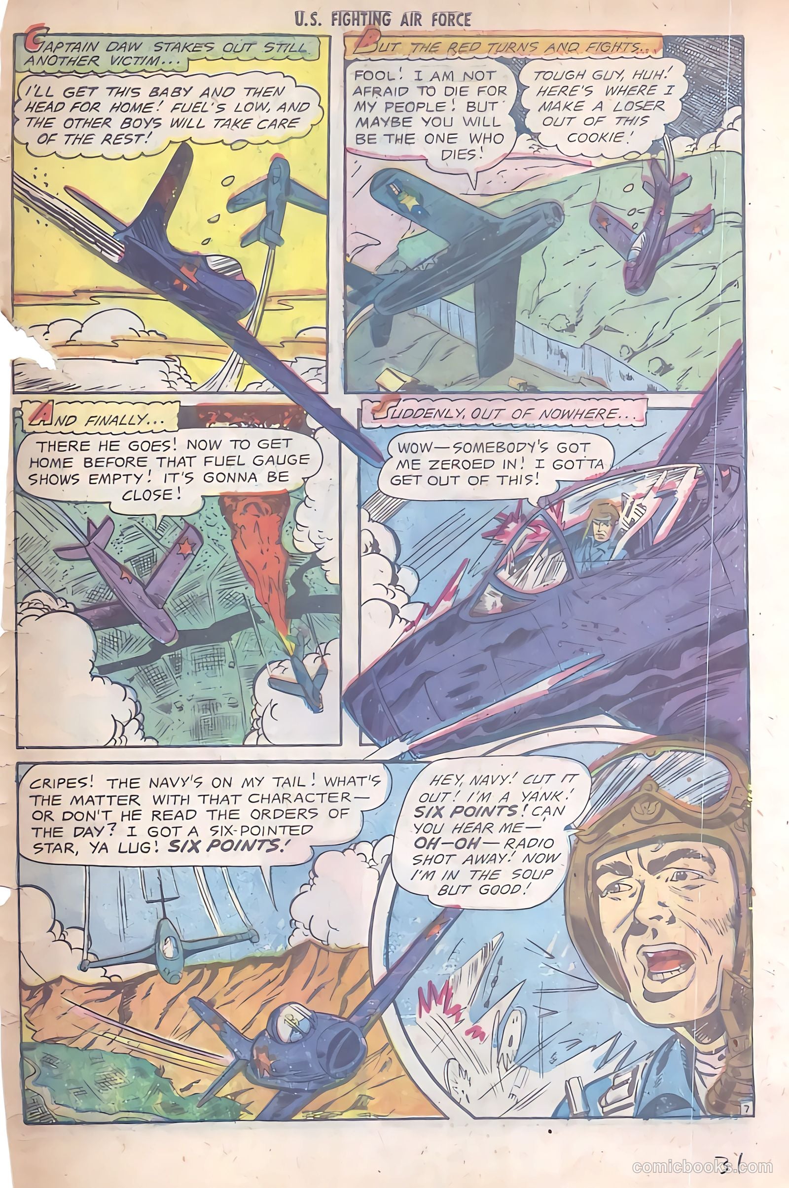 U.S. Fighting Air Force #14 — page 33 of 36