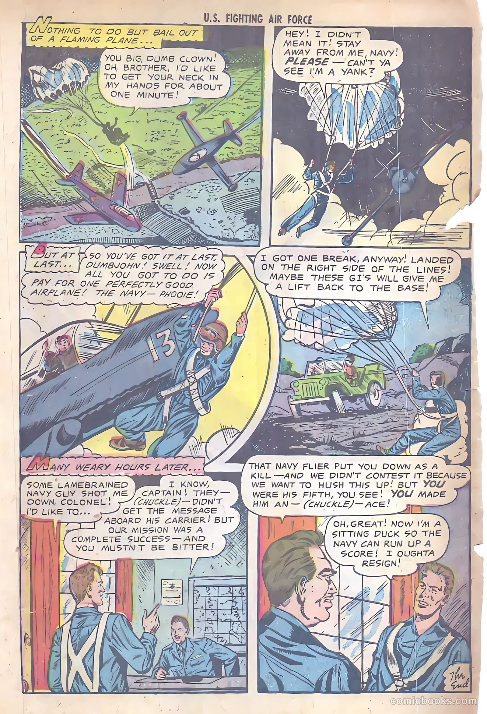 U.S. Fighting Air Force #14 — page 34 of 36