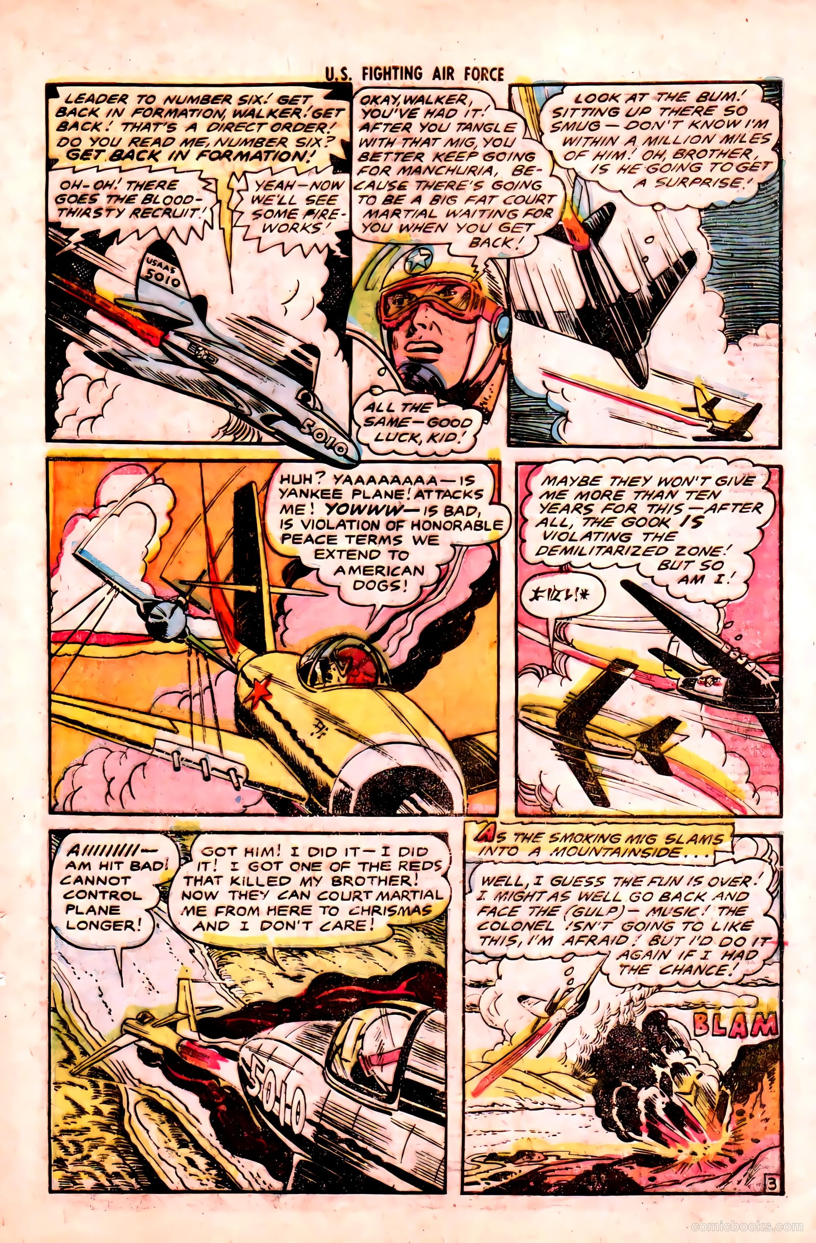 U.S. Fighting Air Force #16 — page 5 of 36