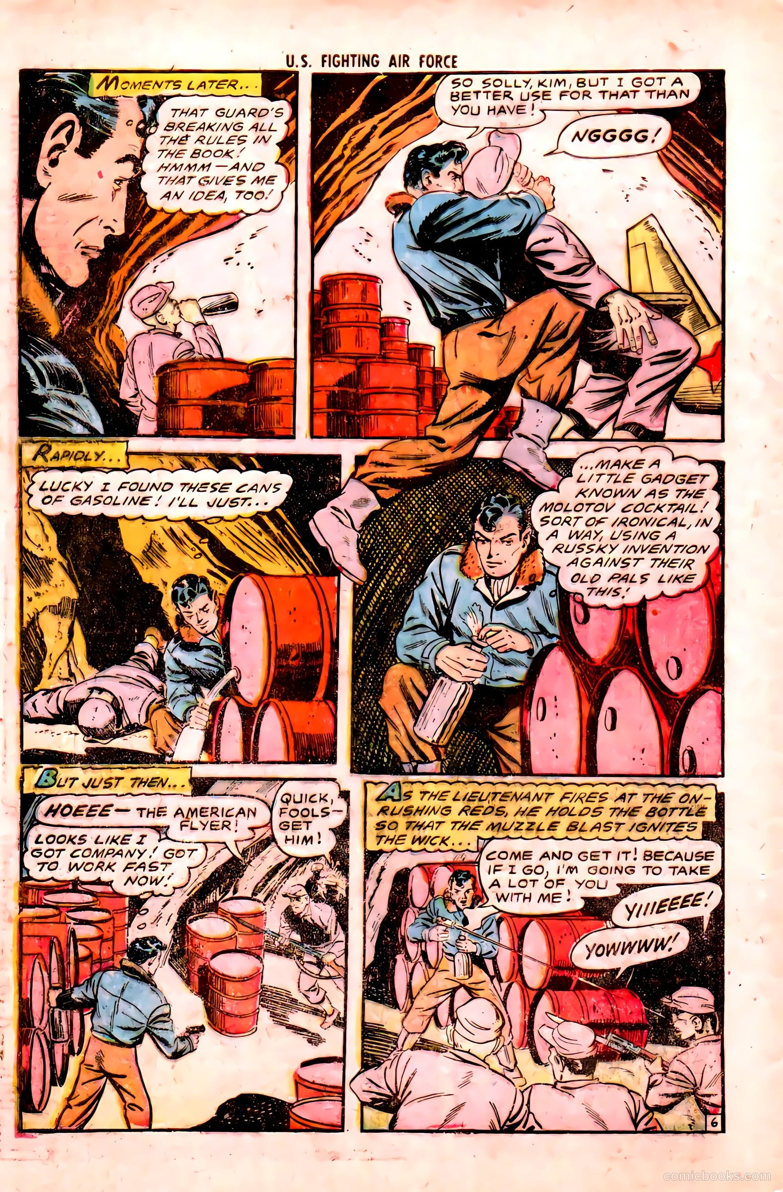 U.S. Fighting Air Force #16 — page 8 of 36
