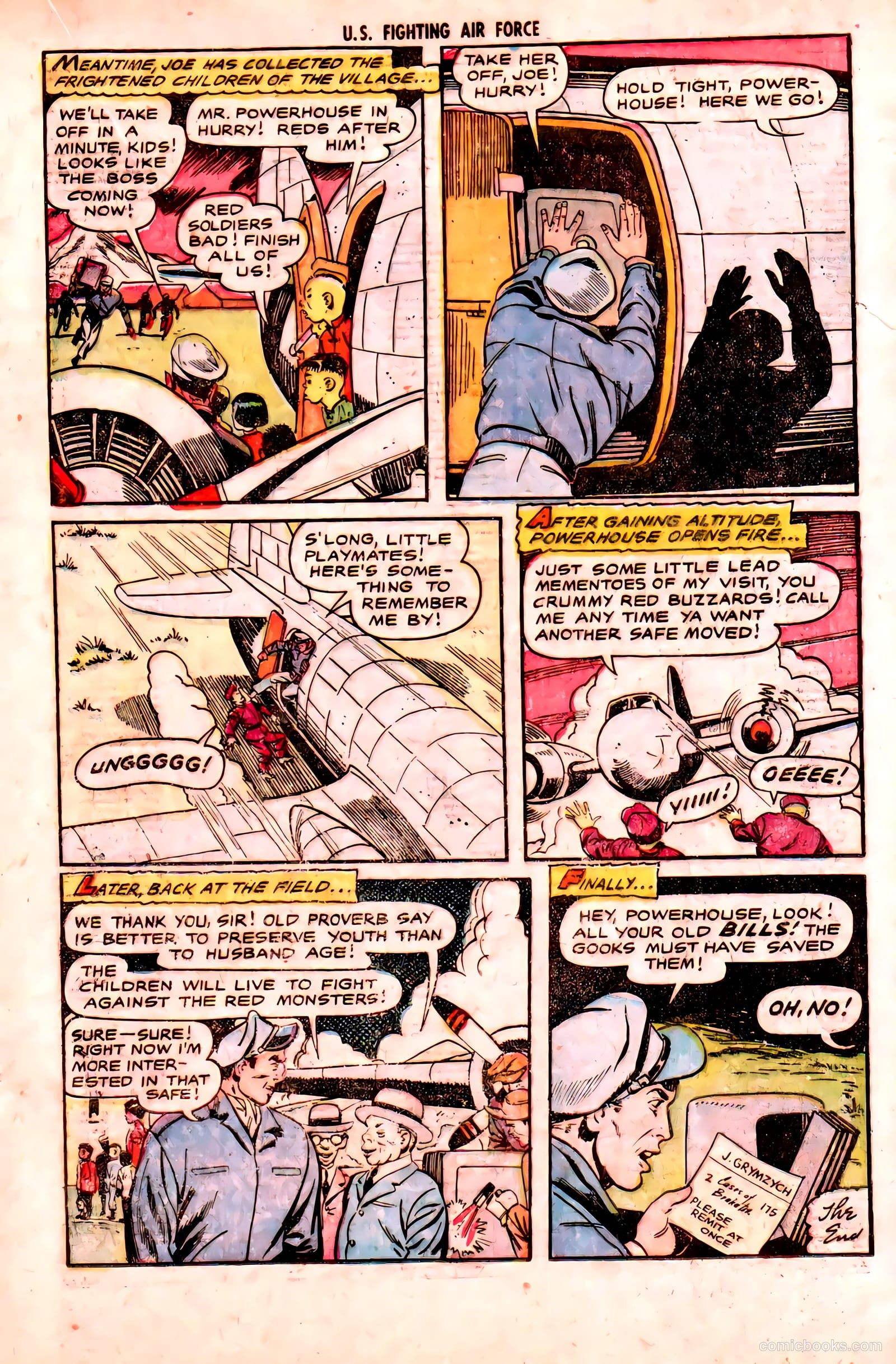 U.S. Fighting Air Force #16 — page 17 of 36