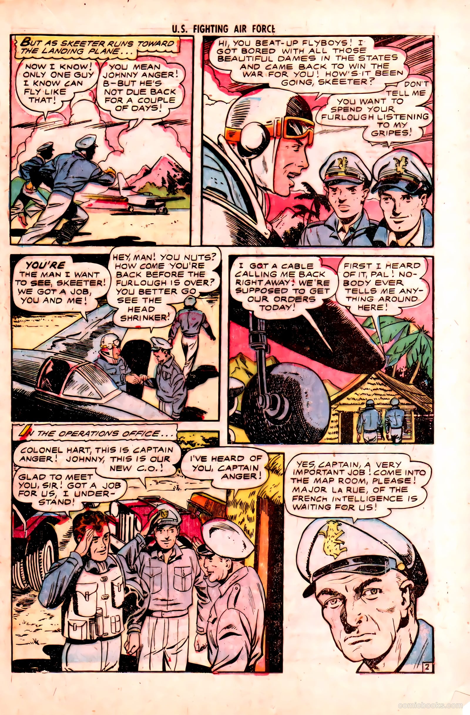 U.S. Fighting Air Force #16 — page 21 of 36