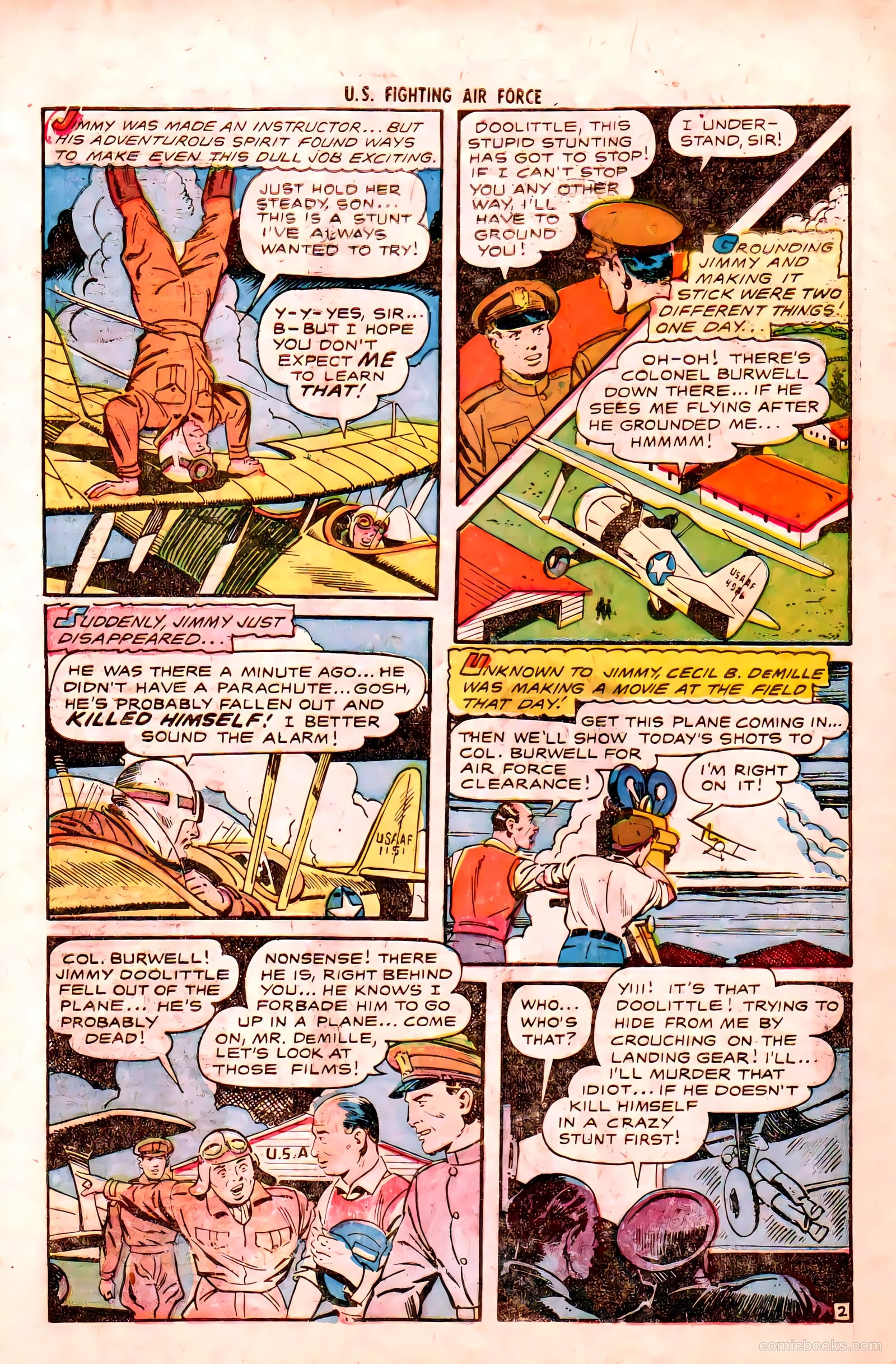U.S. Fighting Air Force #16 — page 30 of 36