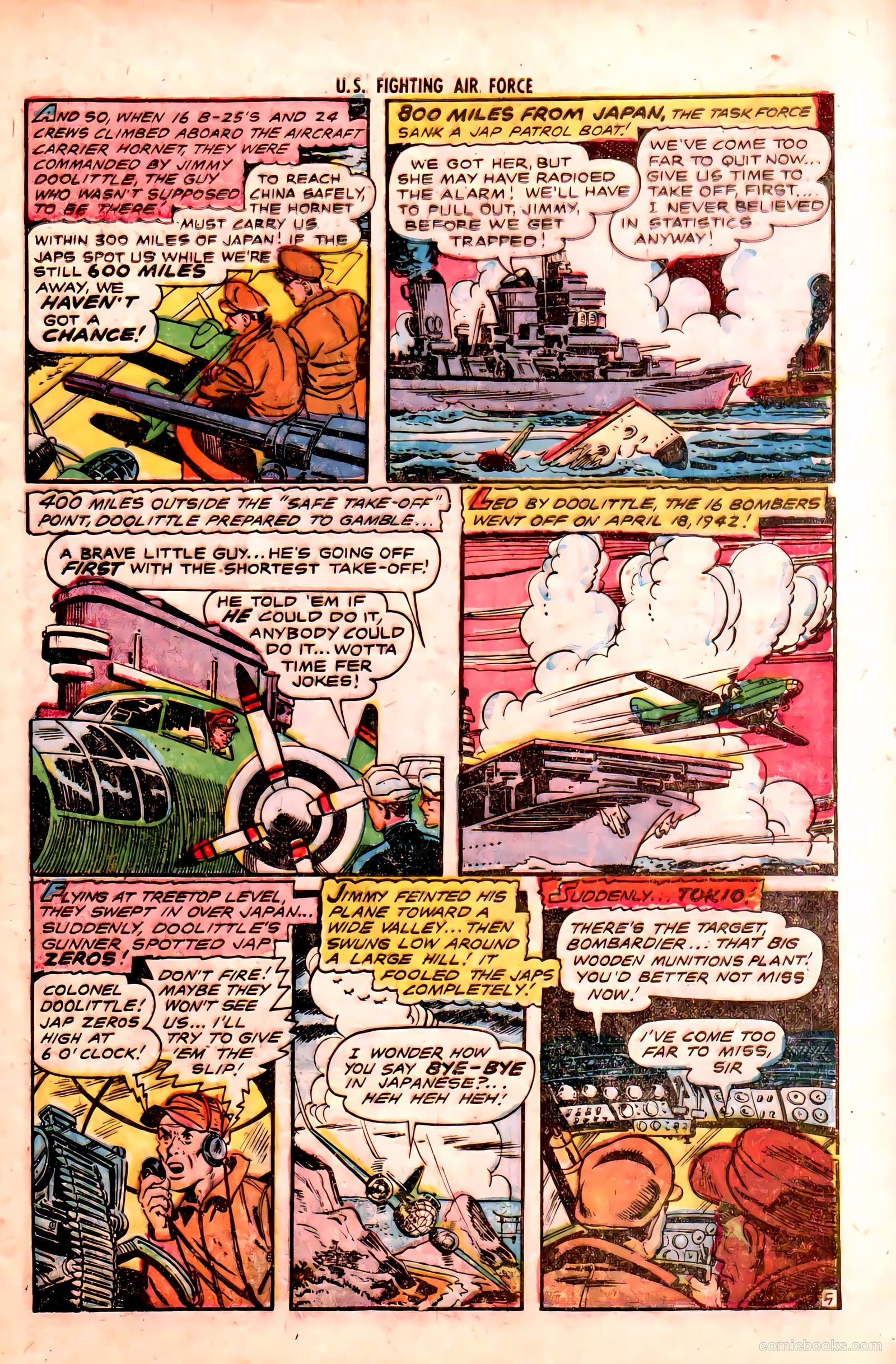 U.S. Fighting Air Force #16 — page 33 of 36