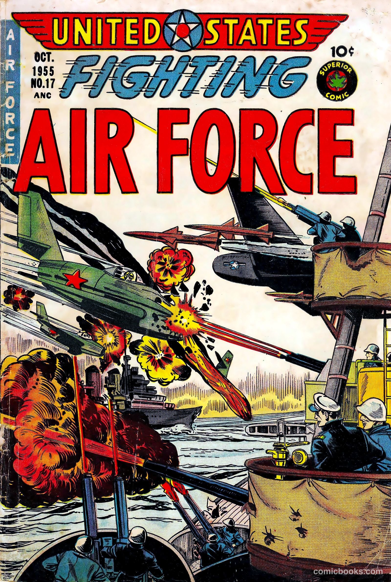U.S. Fighting Air Force #17 — page 1 of 36