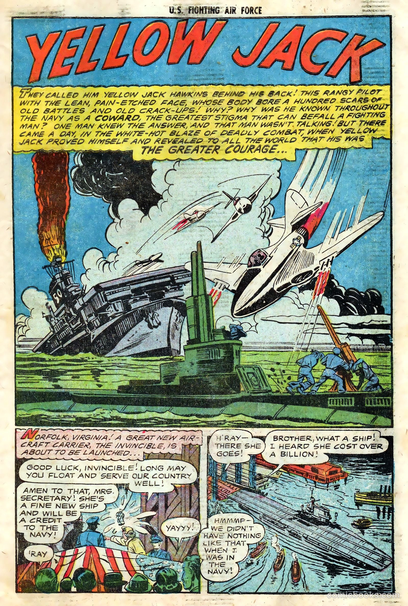 U.S. Fighting Air Force #17 — page 3 of 36