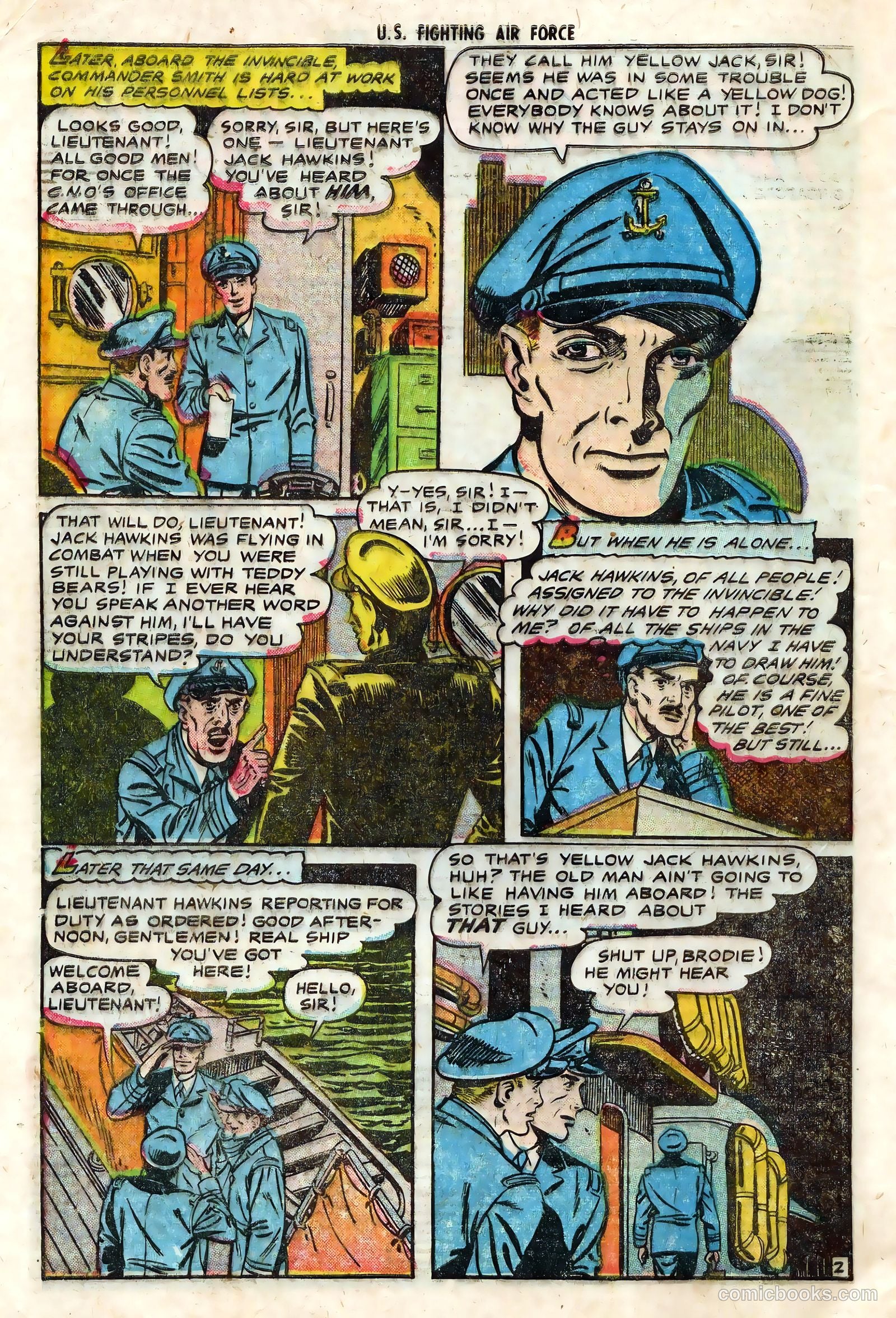 U.S. Fighting Air Force #17 — page 4 of 36