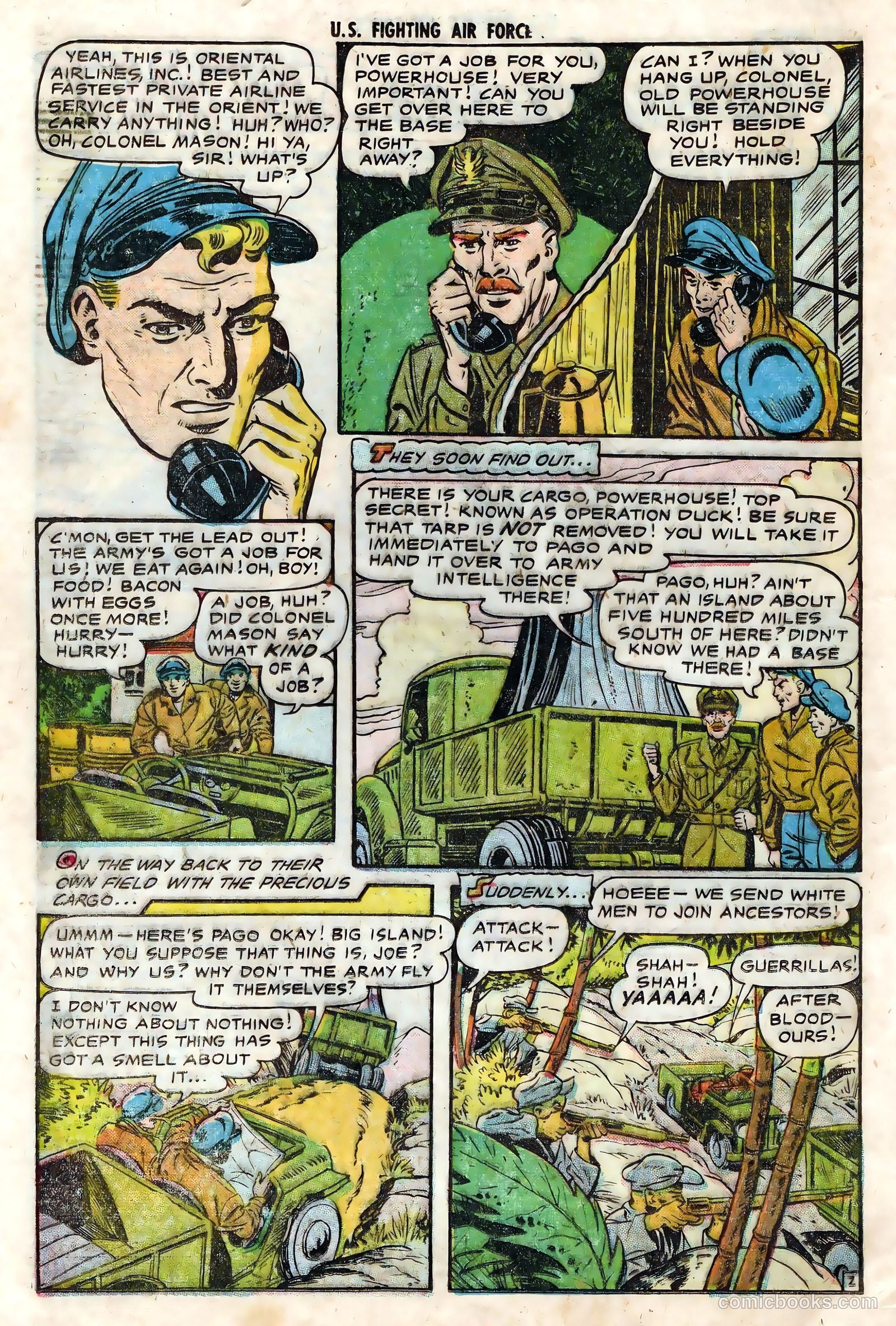 U.S. Fighting Air Force #17 — page 12 of 36