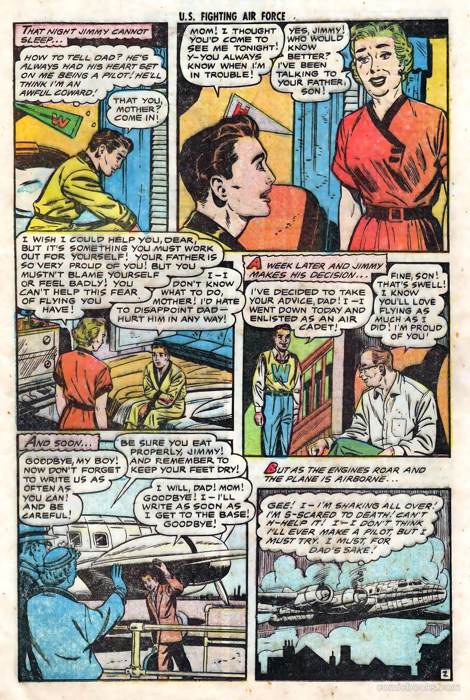 U.S. Fighting Air Force #17 — page 21 of 36