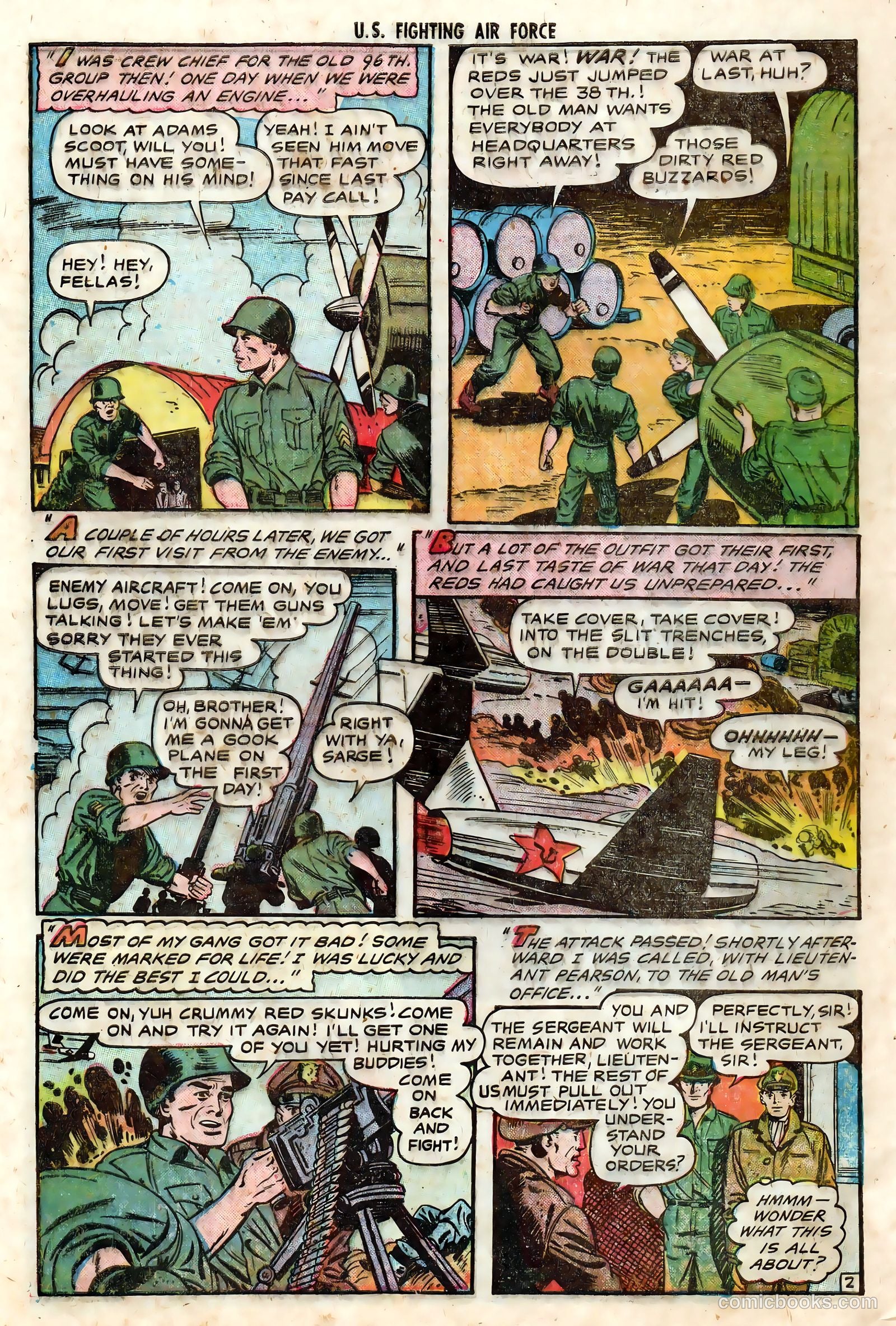 U.S. Fighting Air Force #17 — page 28 of 36