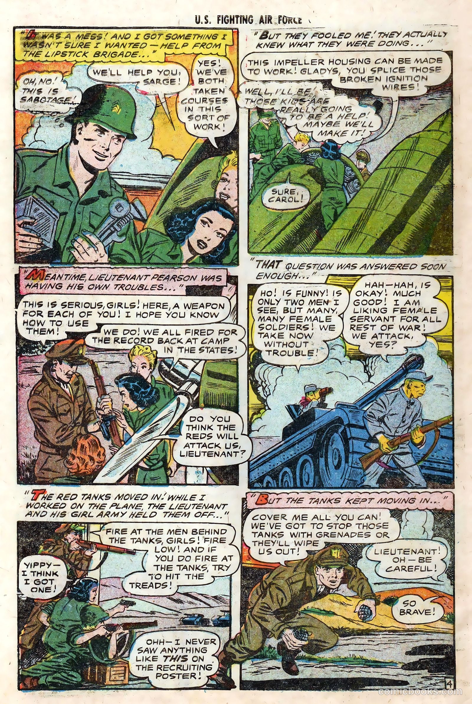 U.S. Fighting Air Force #17 — page 30 of 36