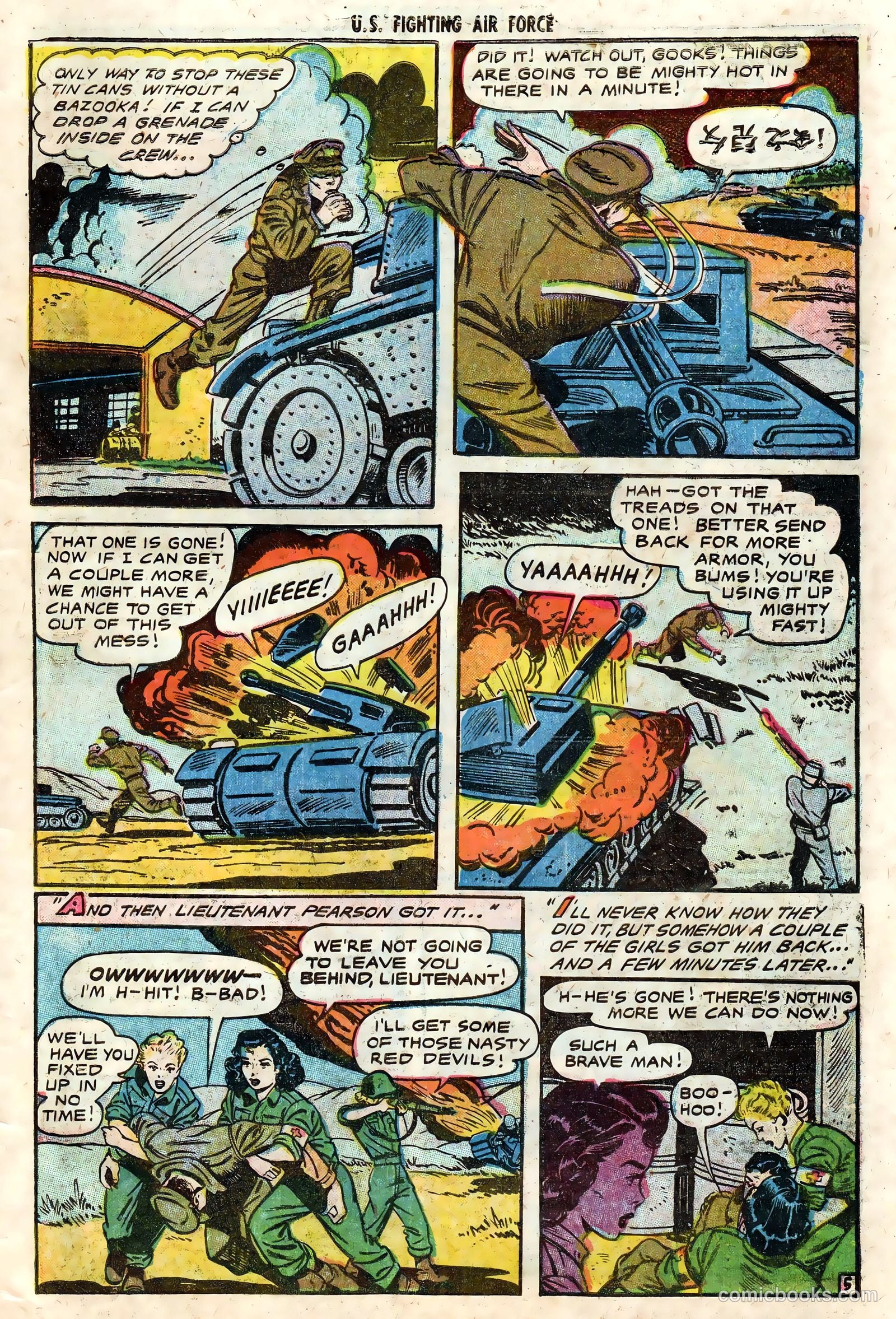 U.S. Fighting Air Force #17 — page 31 of 36