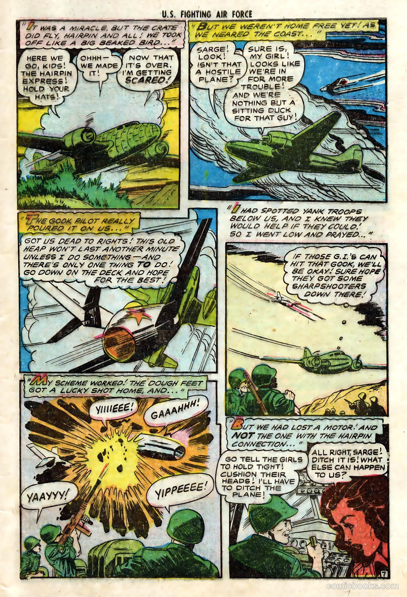 U.S. Fighting Air Force #17 — page 33 of 36