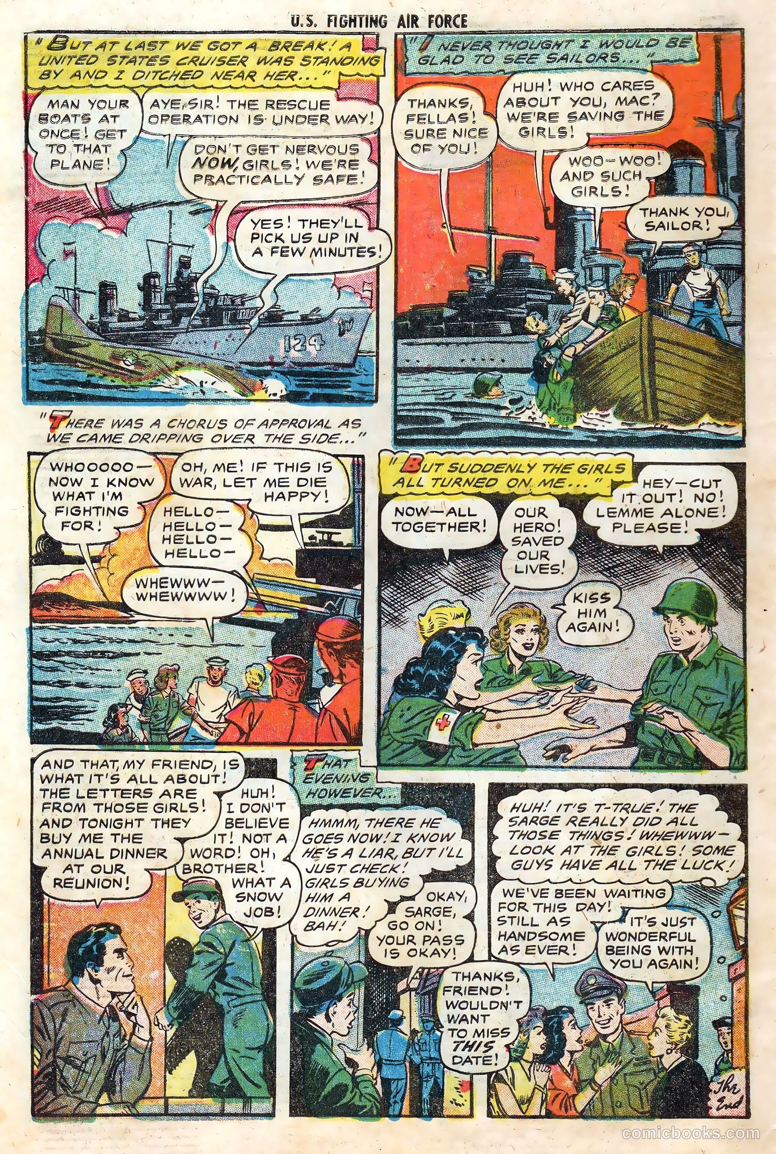 U.S. Fighting Air Force #17 — page 34 of 36