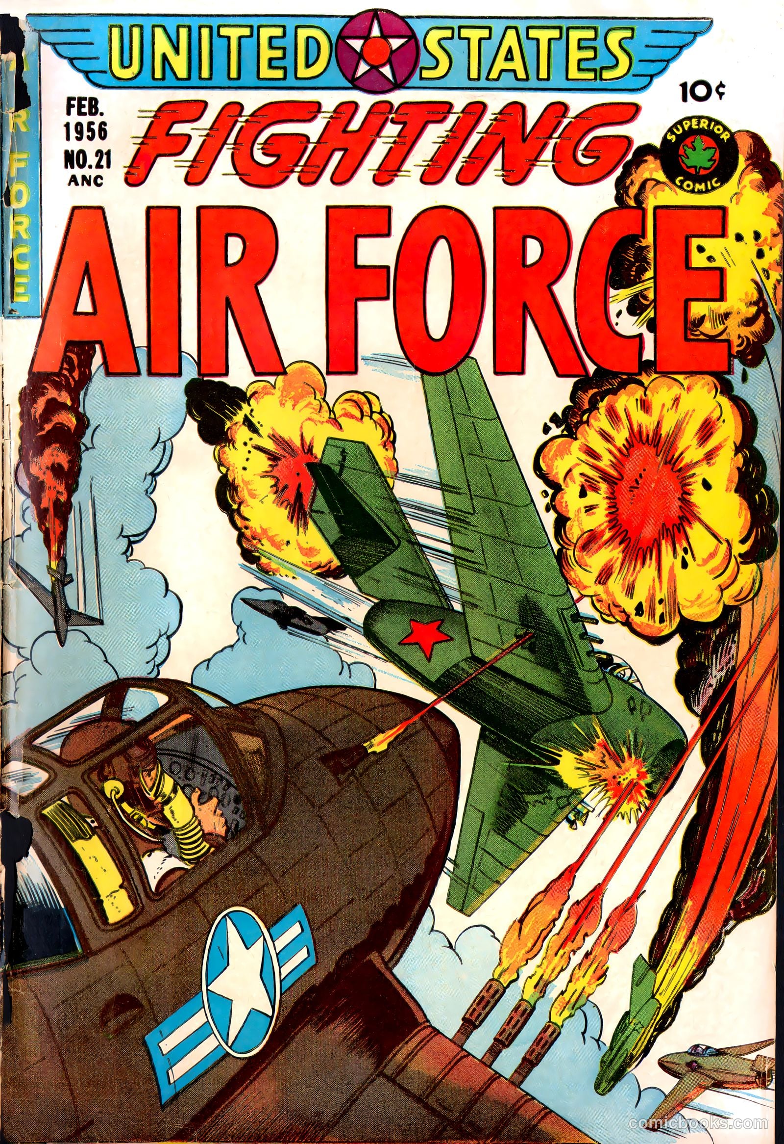 U.S. Fighting Air Force #21 — page 1 of 37