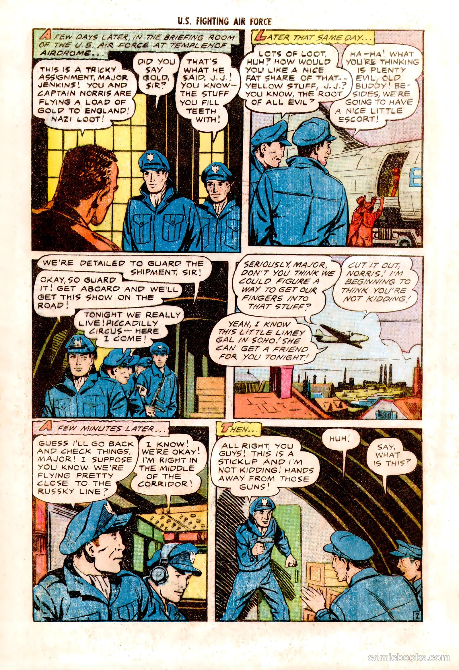 U.S. Fighting Air Force #21 — page 4 of 37