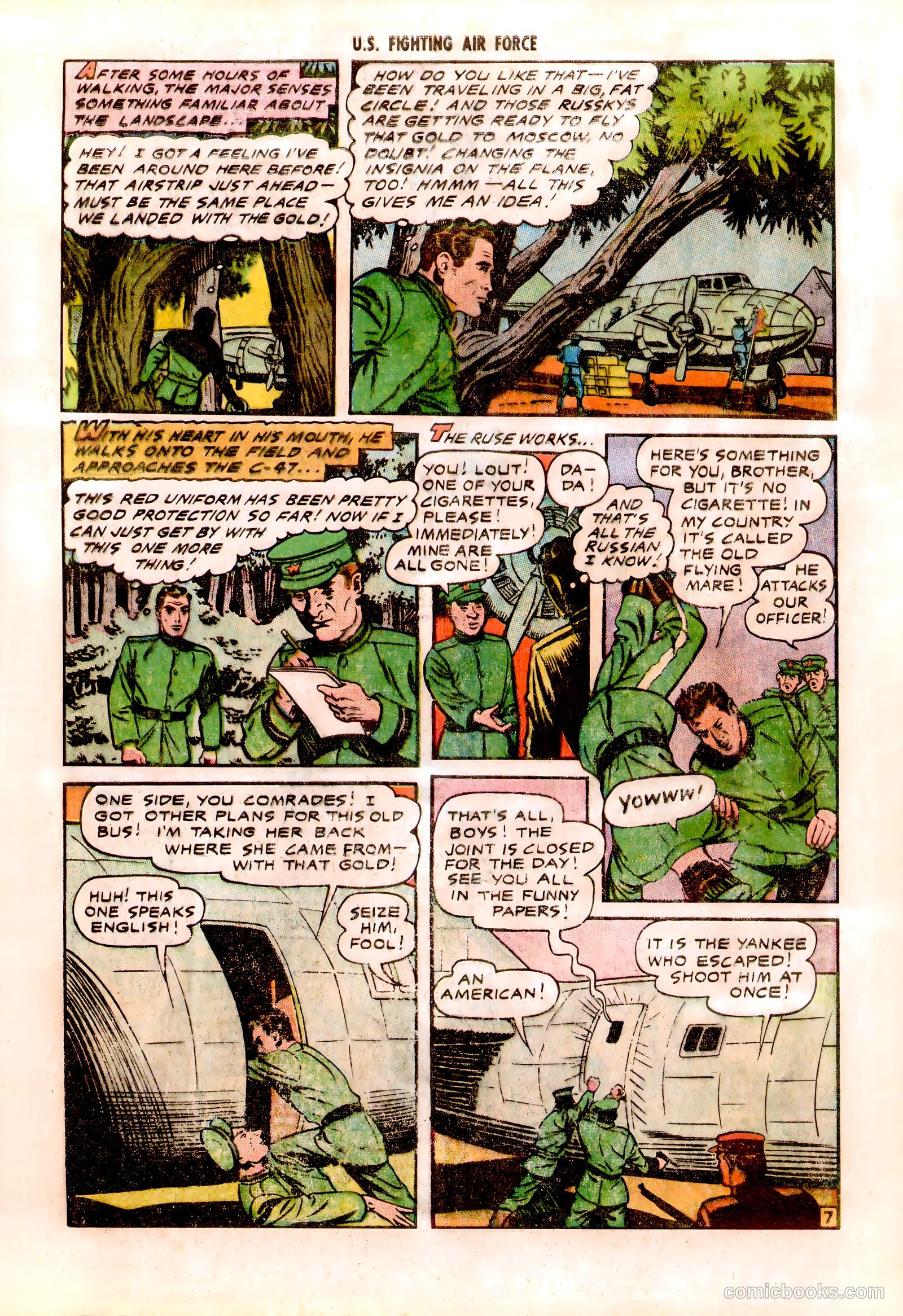U.S. Fighting Air Force #21 — page 9 of 37