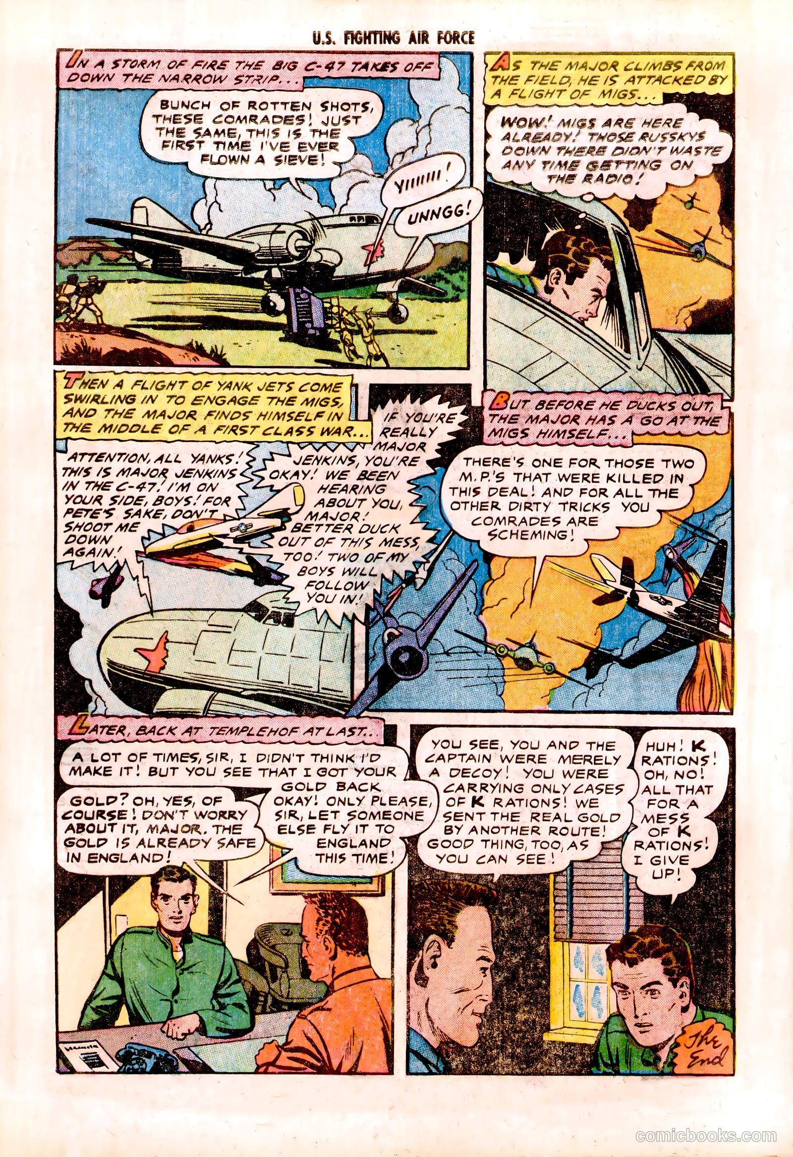 U.S. Fighting Air Force #21 — page 10 of 37