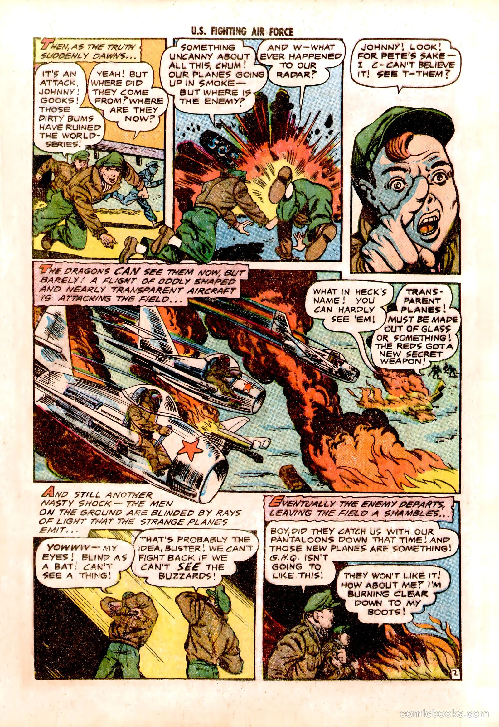 U.S. Fighting Air Force #21 — page 12 of 37