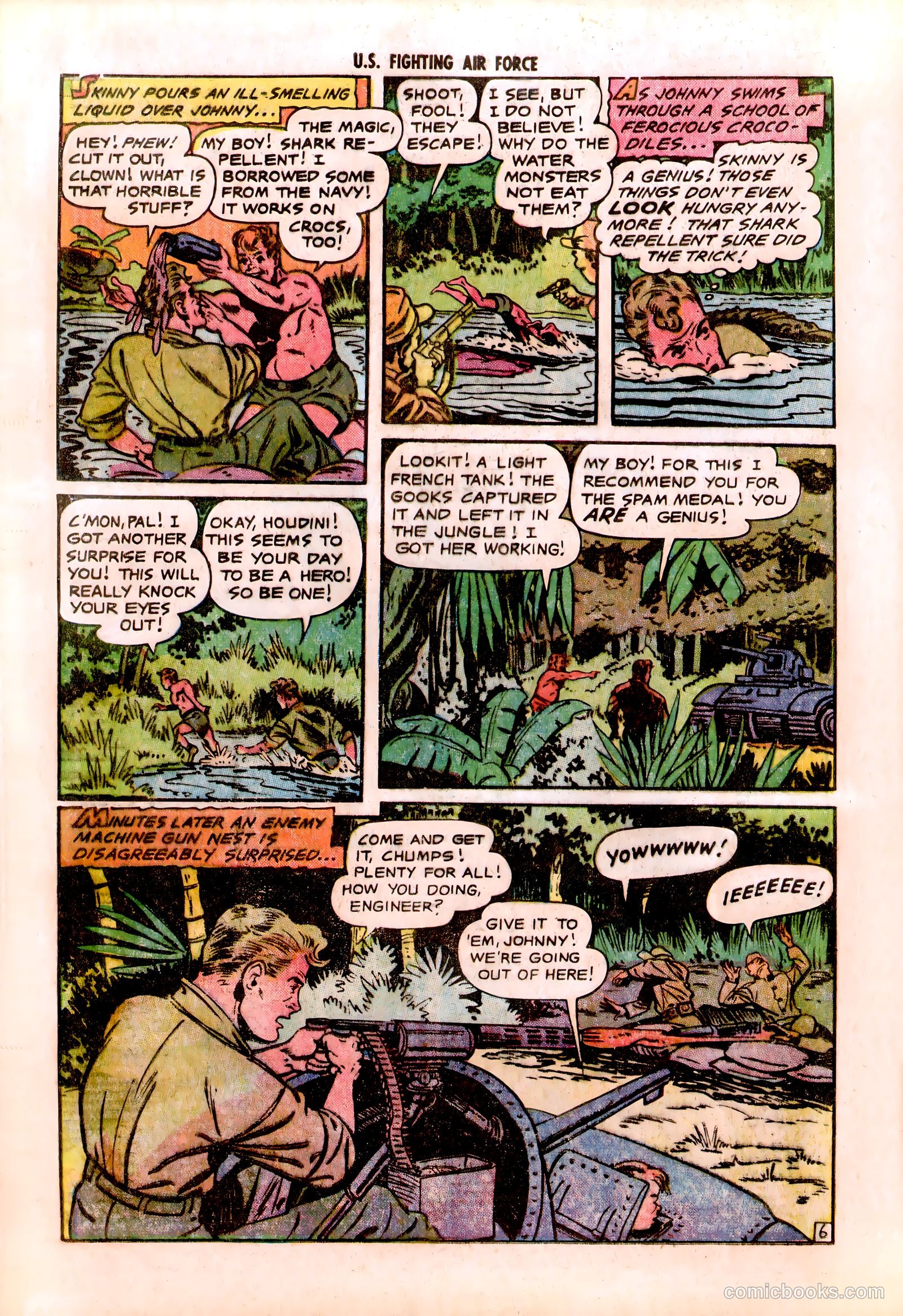 U.S. Fighting Air Force #21 — page 16 of 37