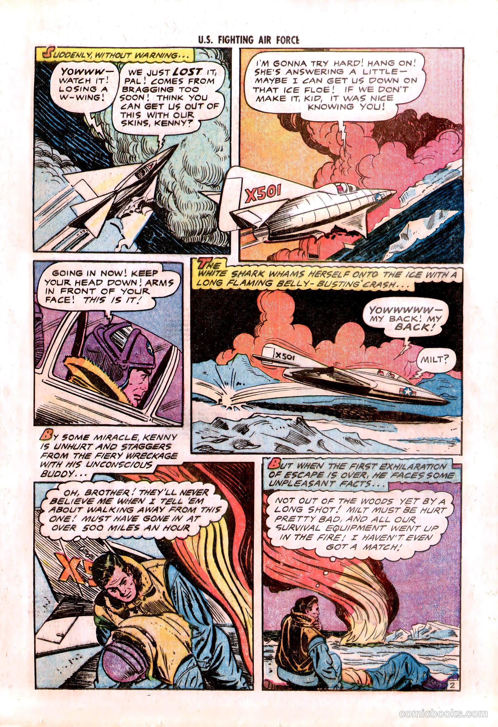 U.S. Fighting Air Force #21 — page 21 of 37