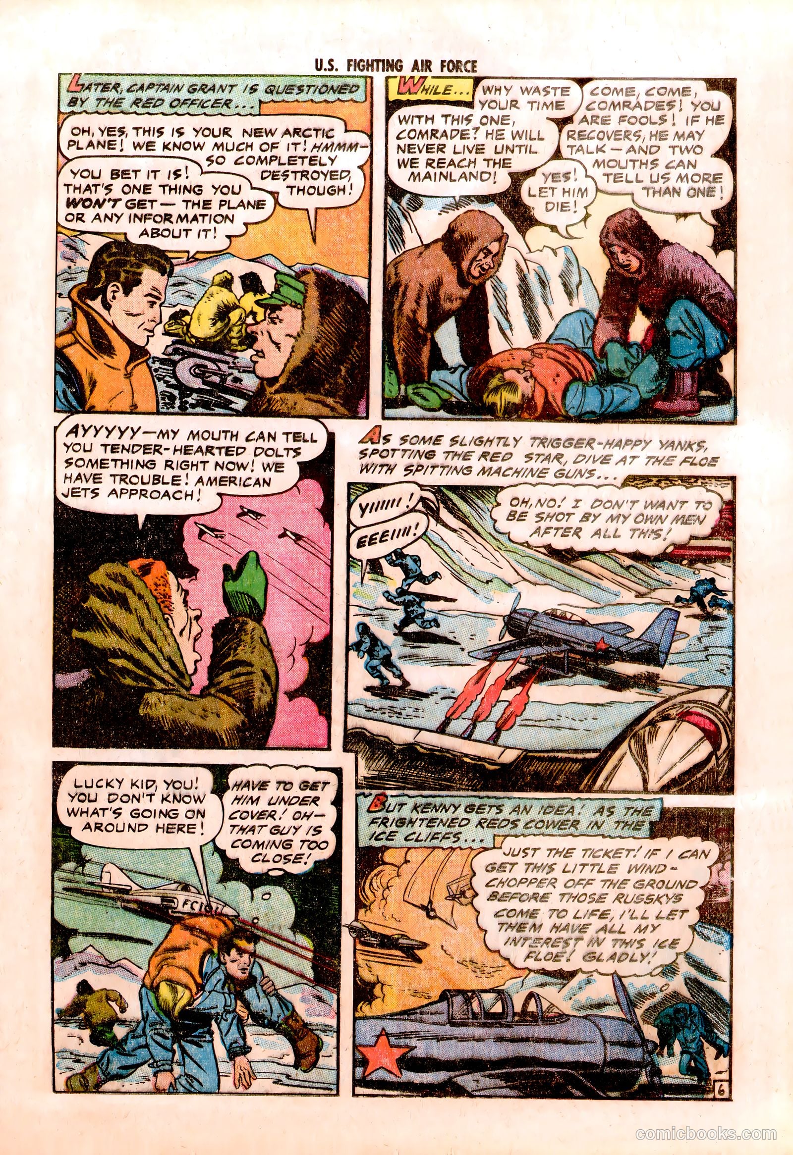 U.S. Fighting Air Force #21 — page 25 of 37