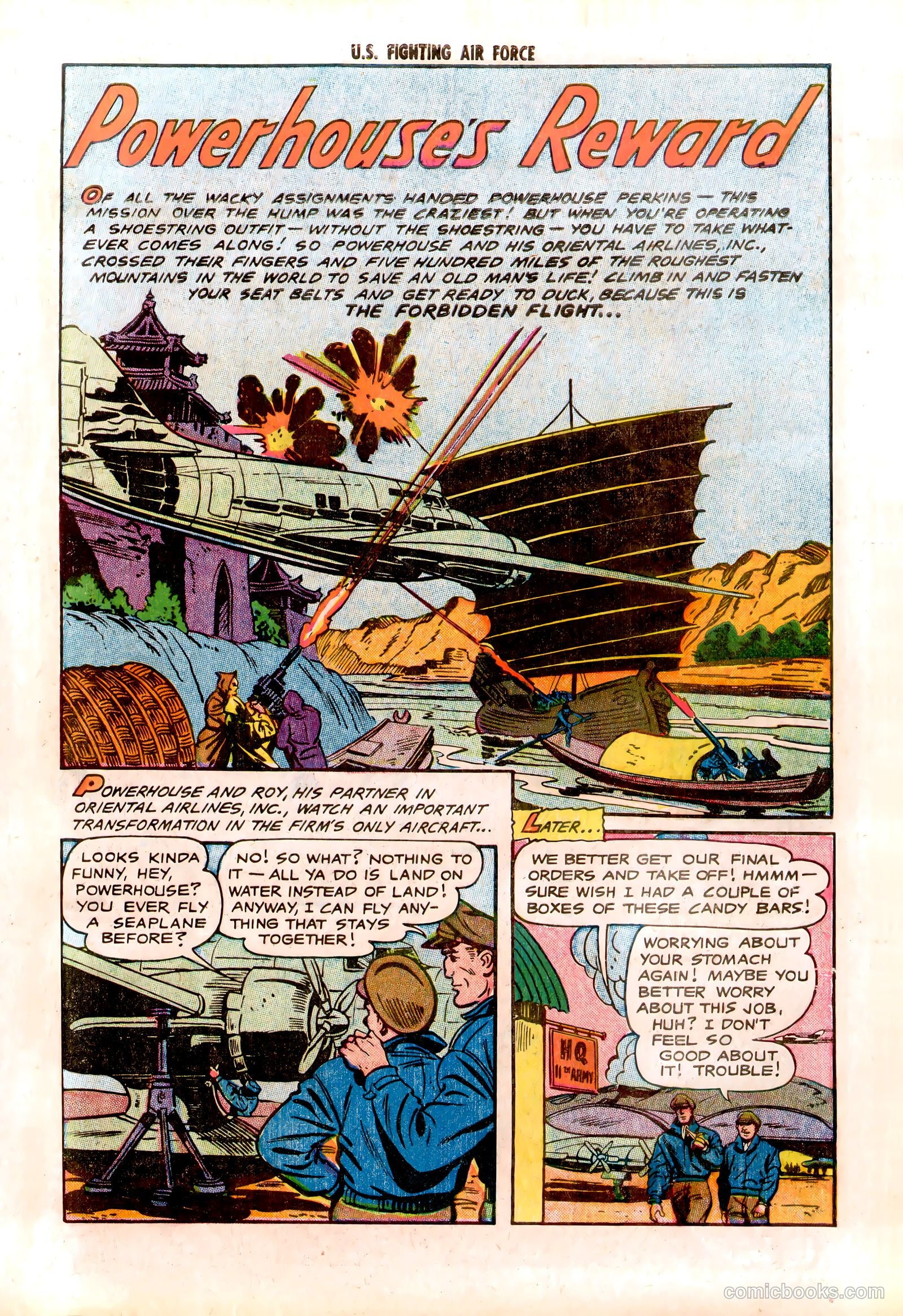 U.S. Fighting Air Force #21 — page 27 of 37