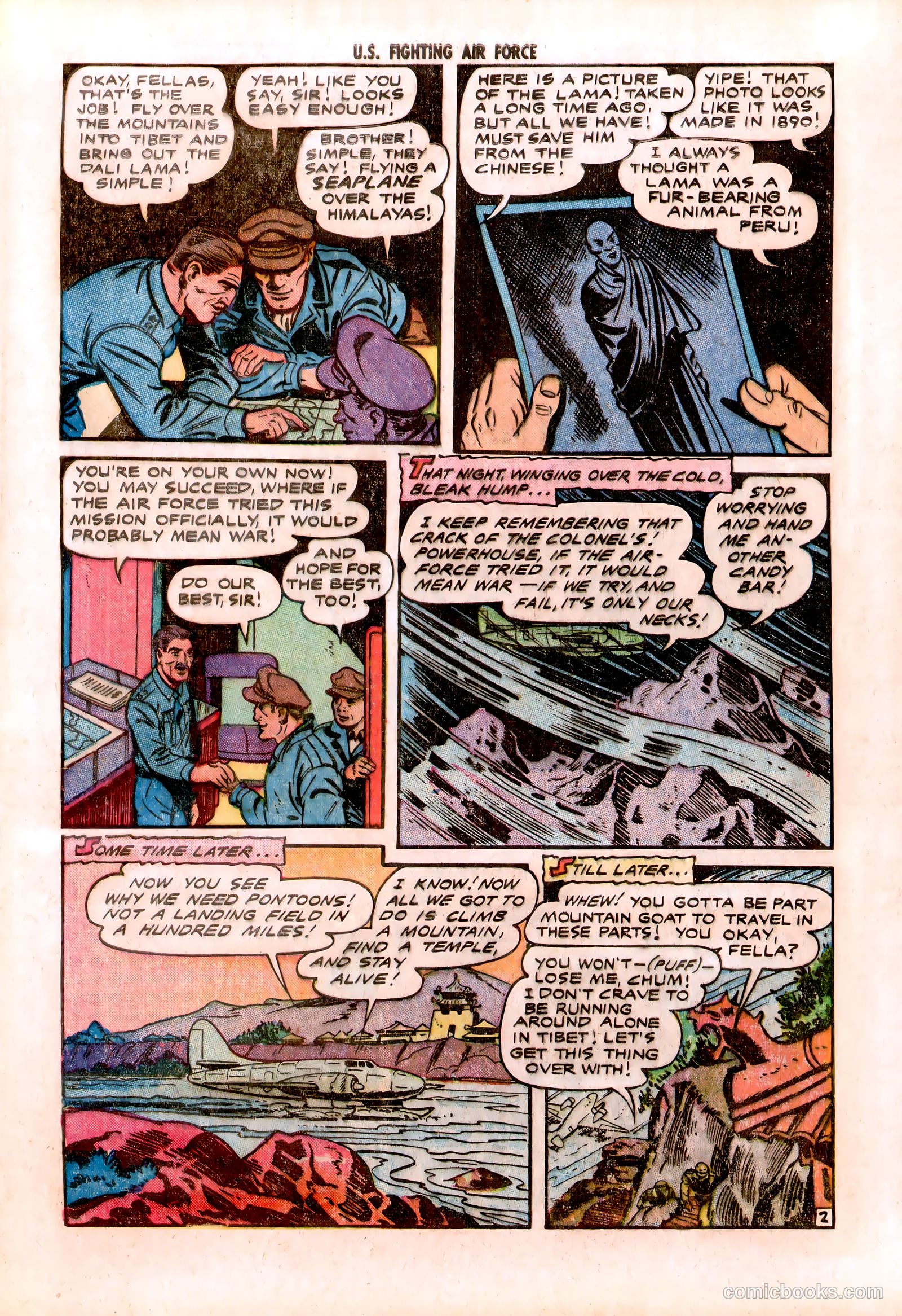 U.S. Fighting Air Force #21 — page 28 of 37