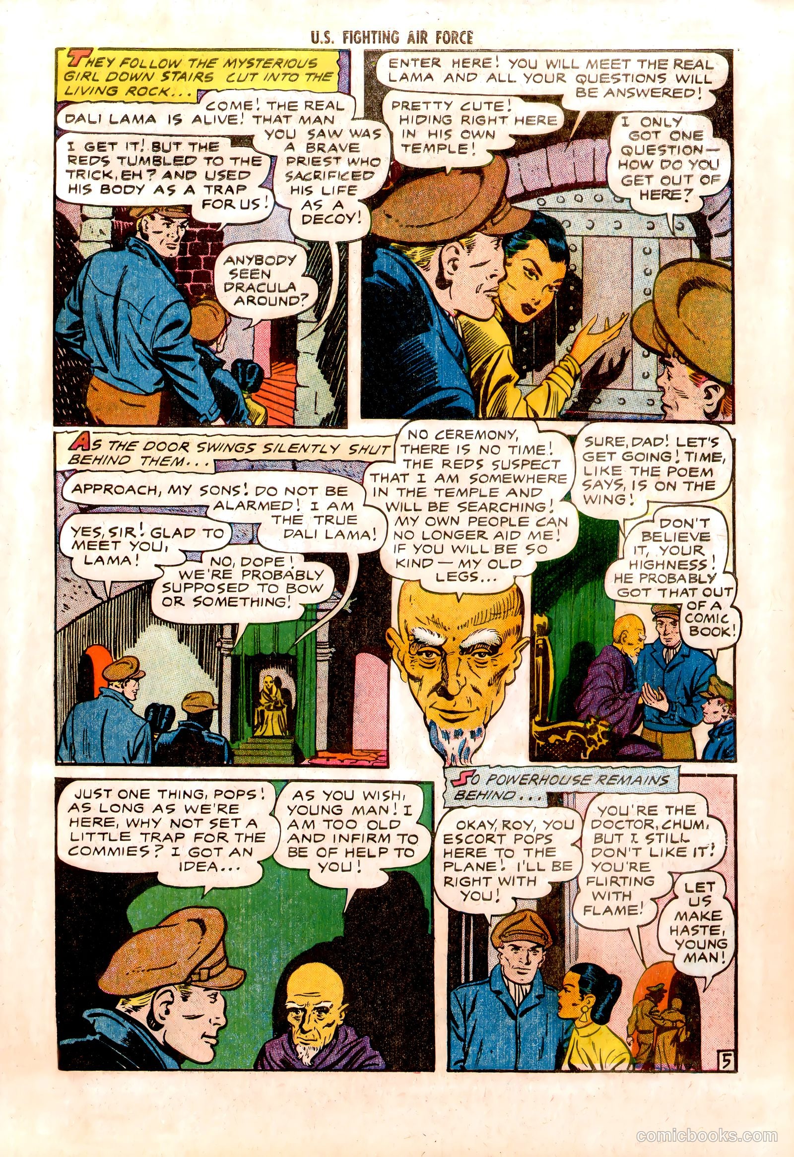 U.S. Fighting Air Force #21 — page 31 of 37