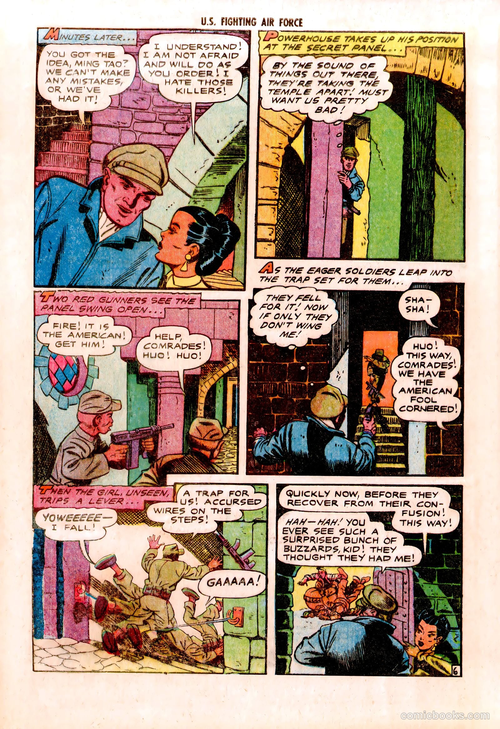 U.S. Fighting Air Force #21 — page 32 of 37