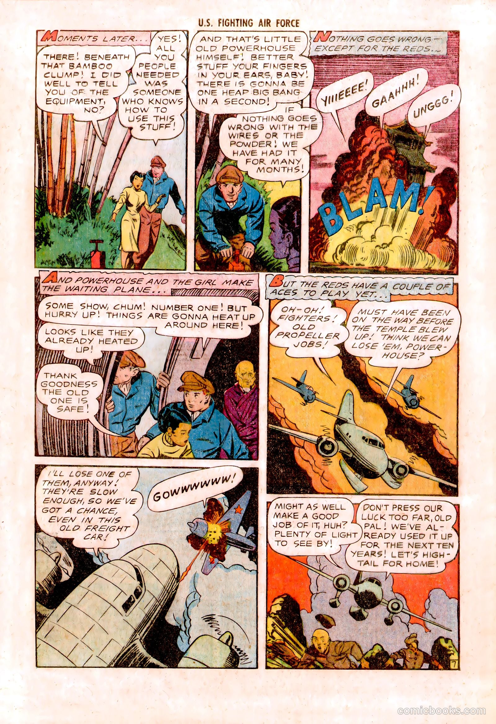 U.S. Fighting Air Force #21 — page 33 of 37
