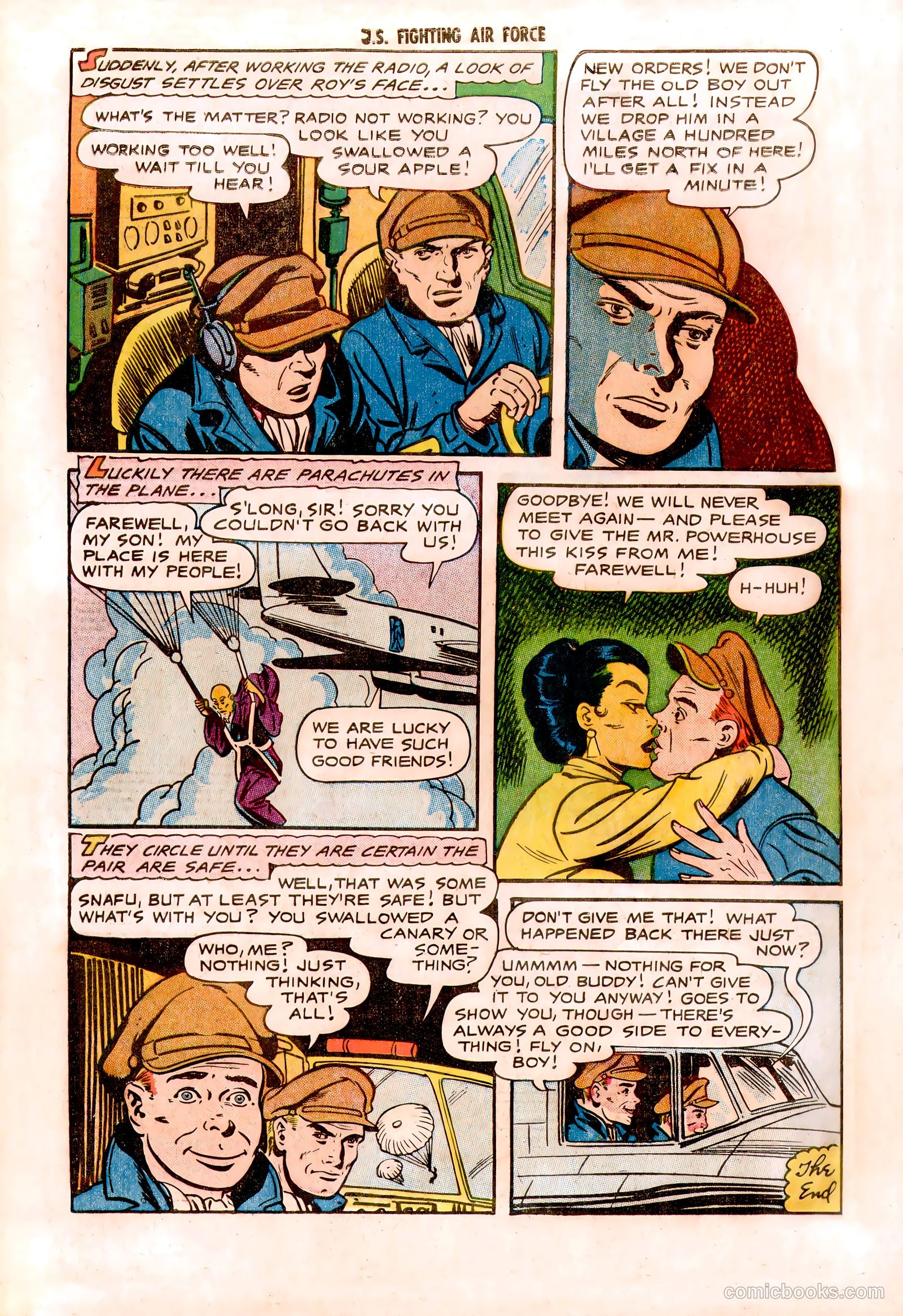 U.S. Fighting Air Force #21 — page 34 of 37