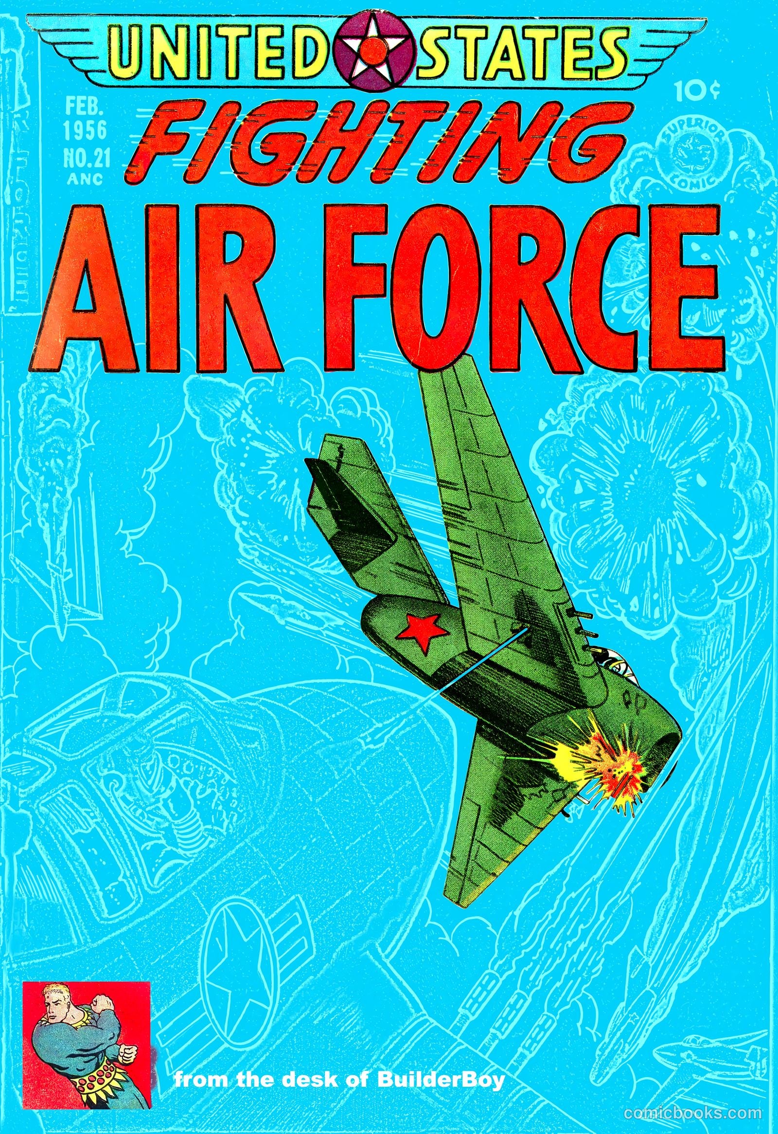 U.S. Fighting Air Force #21 — page 37 of 37