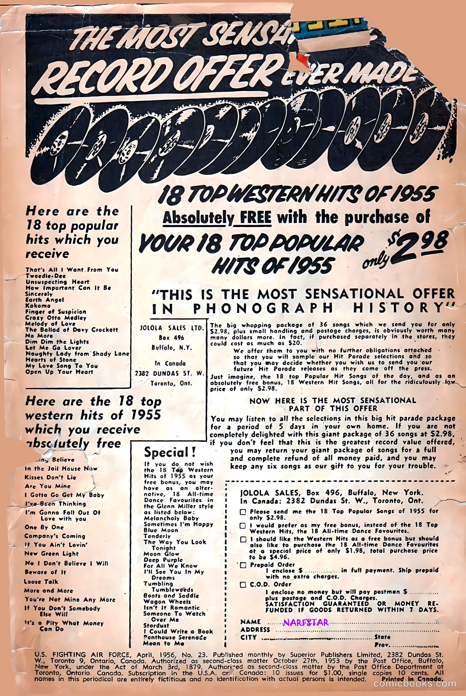 U.S. Fighting Air Force #23 — page 2 of 34