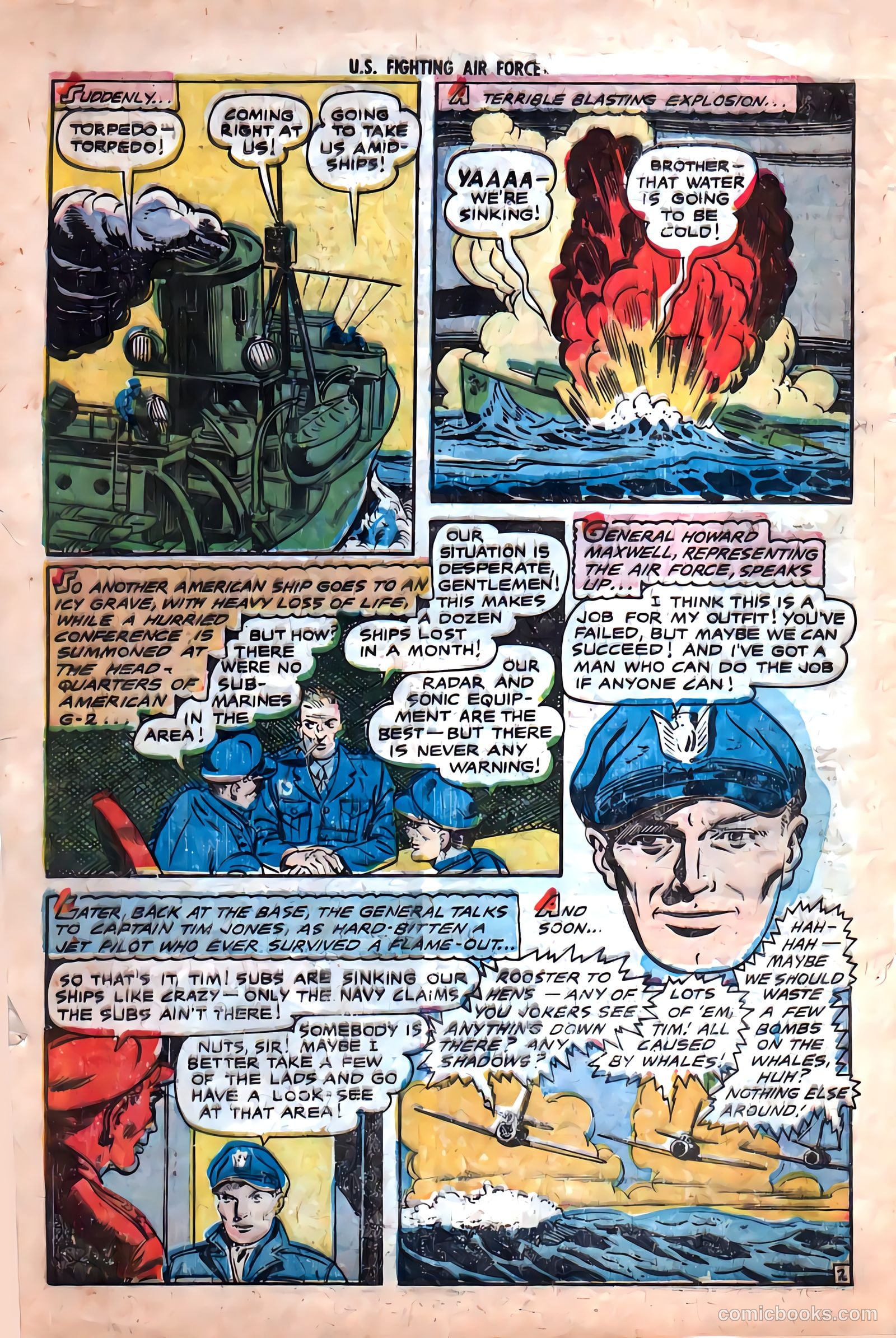 U.S. Fighting Air Force #23 — page 4 of 34