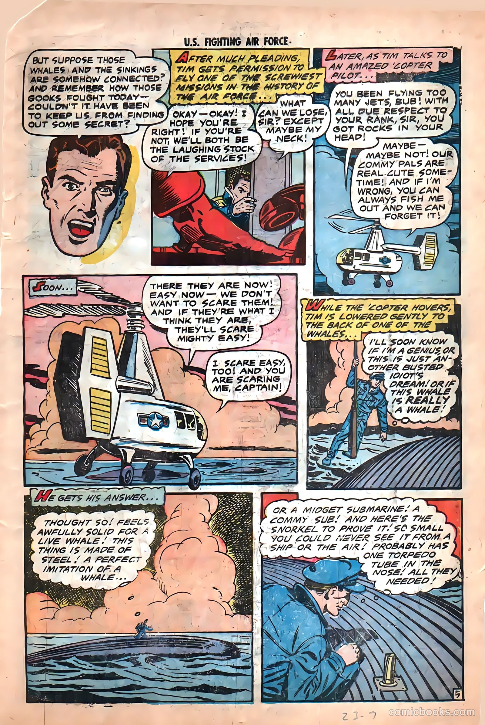 U.S. Fighting Air Force #23 — page 7 of 34