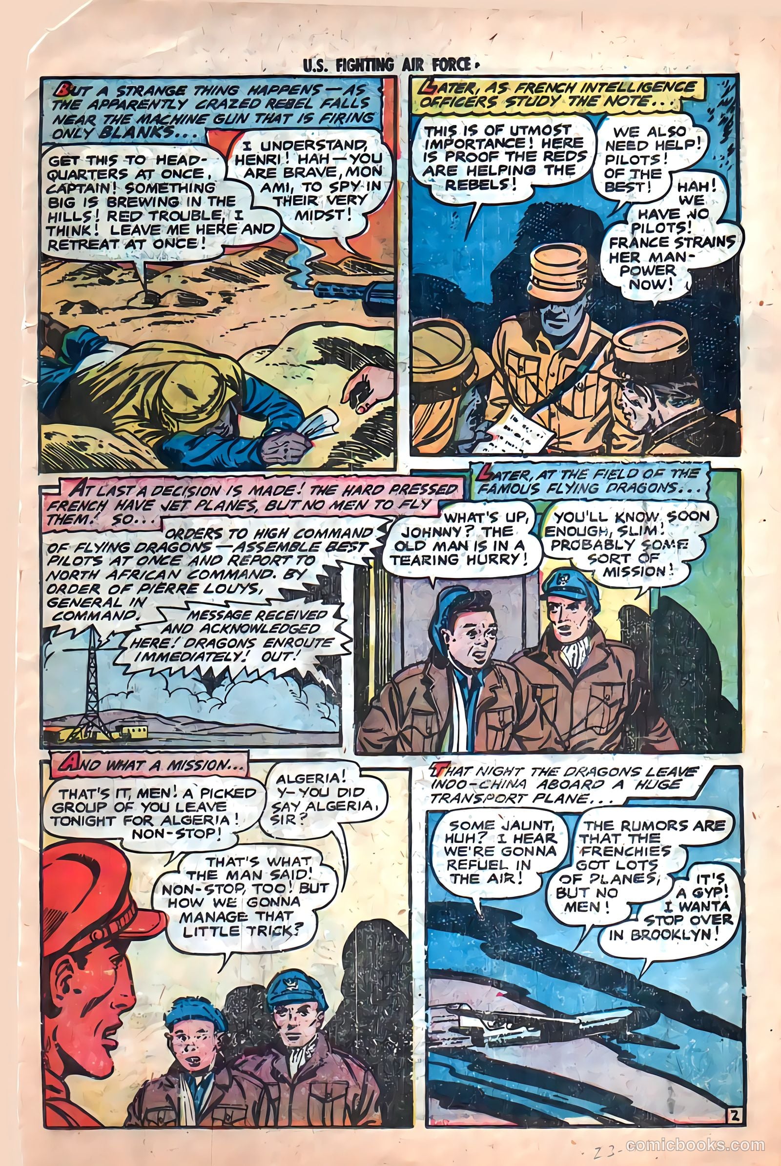 U.S. Fighting Air Force #23 — page 11 of 34