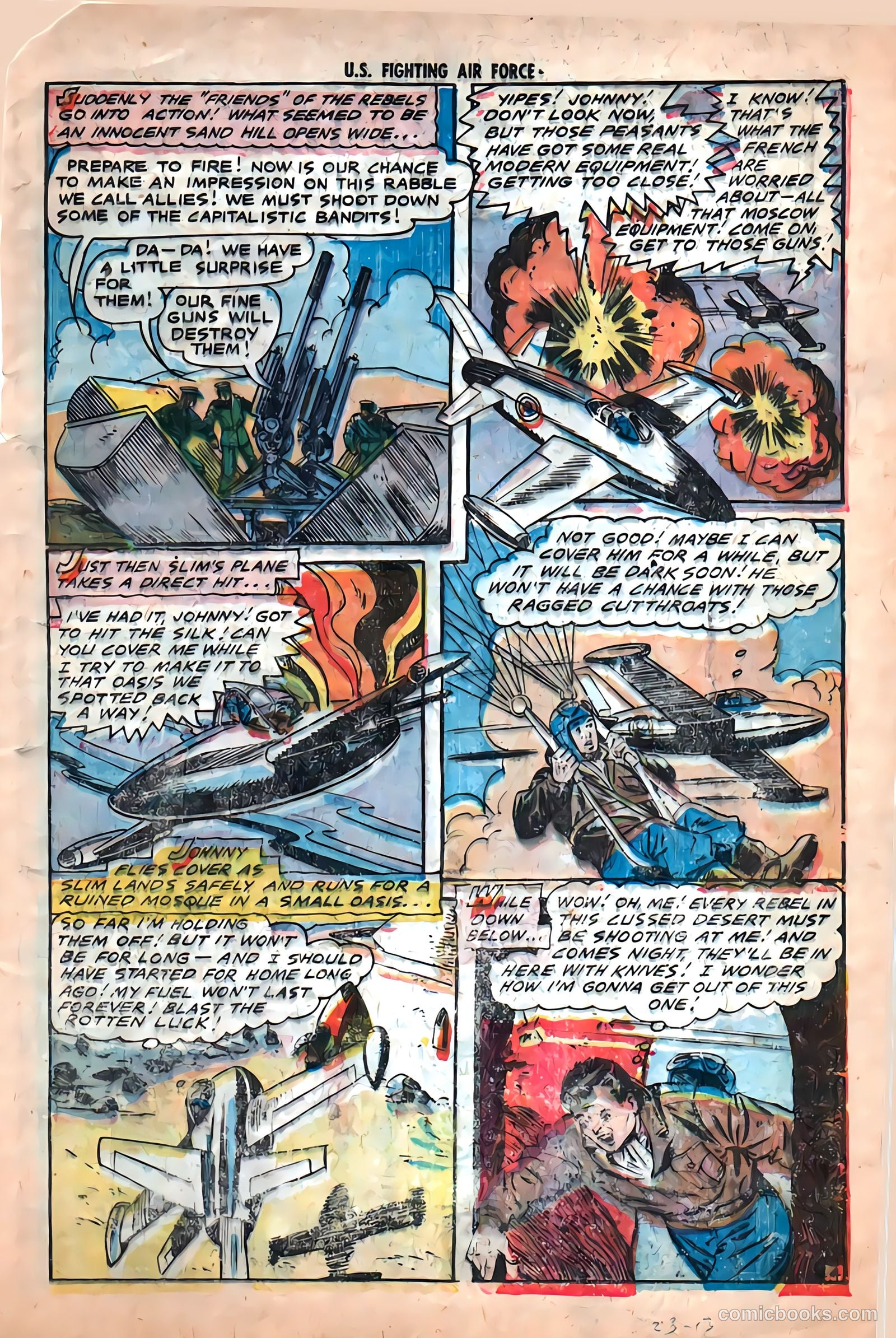 U.S. Fighting Air Force #23 — page 13 of 34