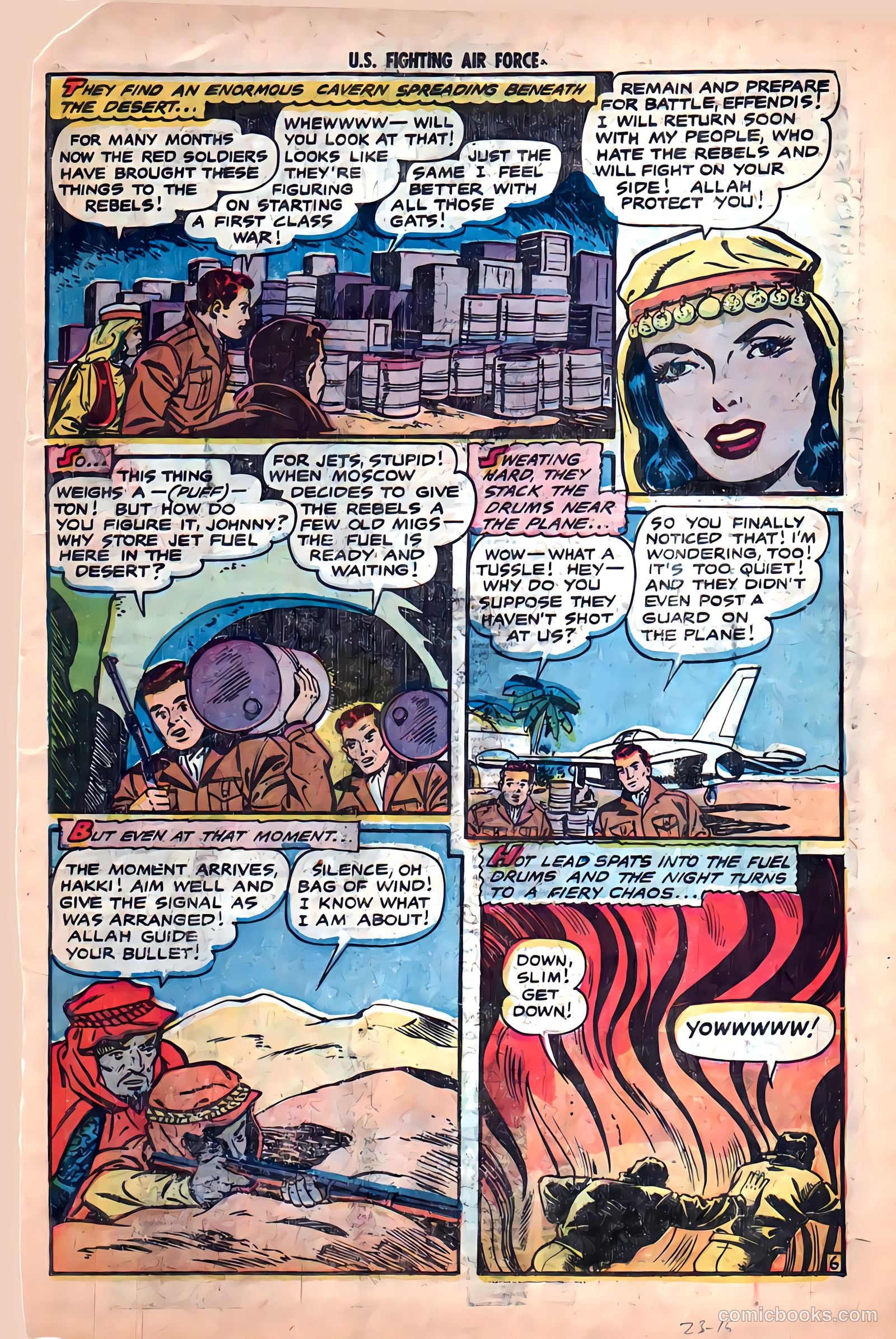 U.S. Fighting Air Force #23 — page 15 of 34