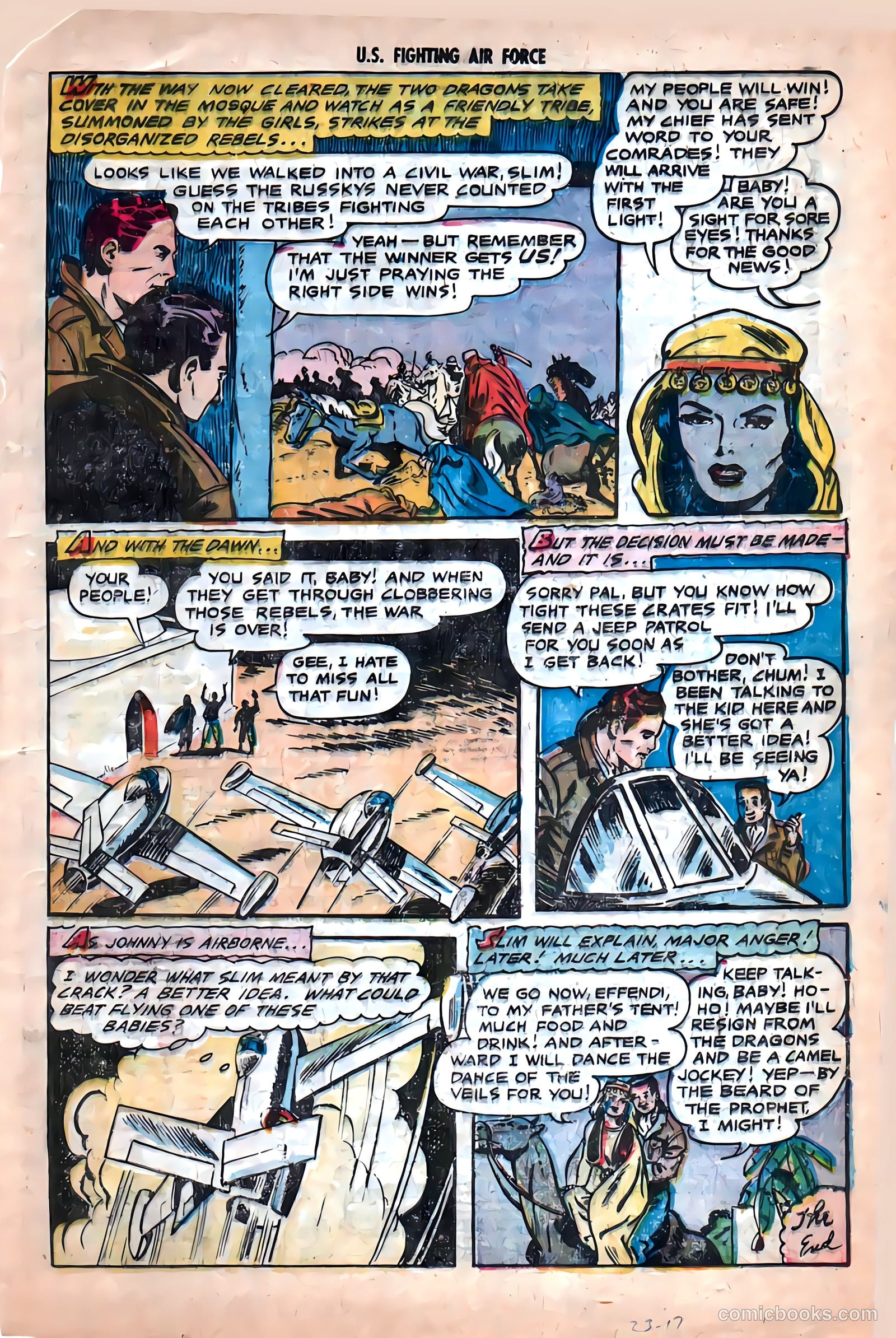 U.S. Fighting Air Force #23 — page 17 of 34