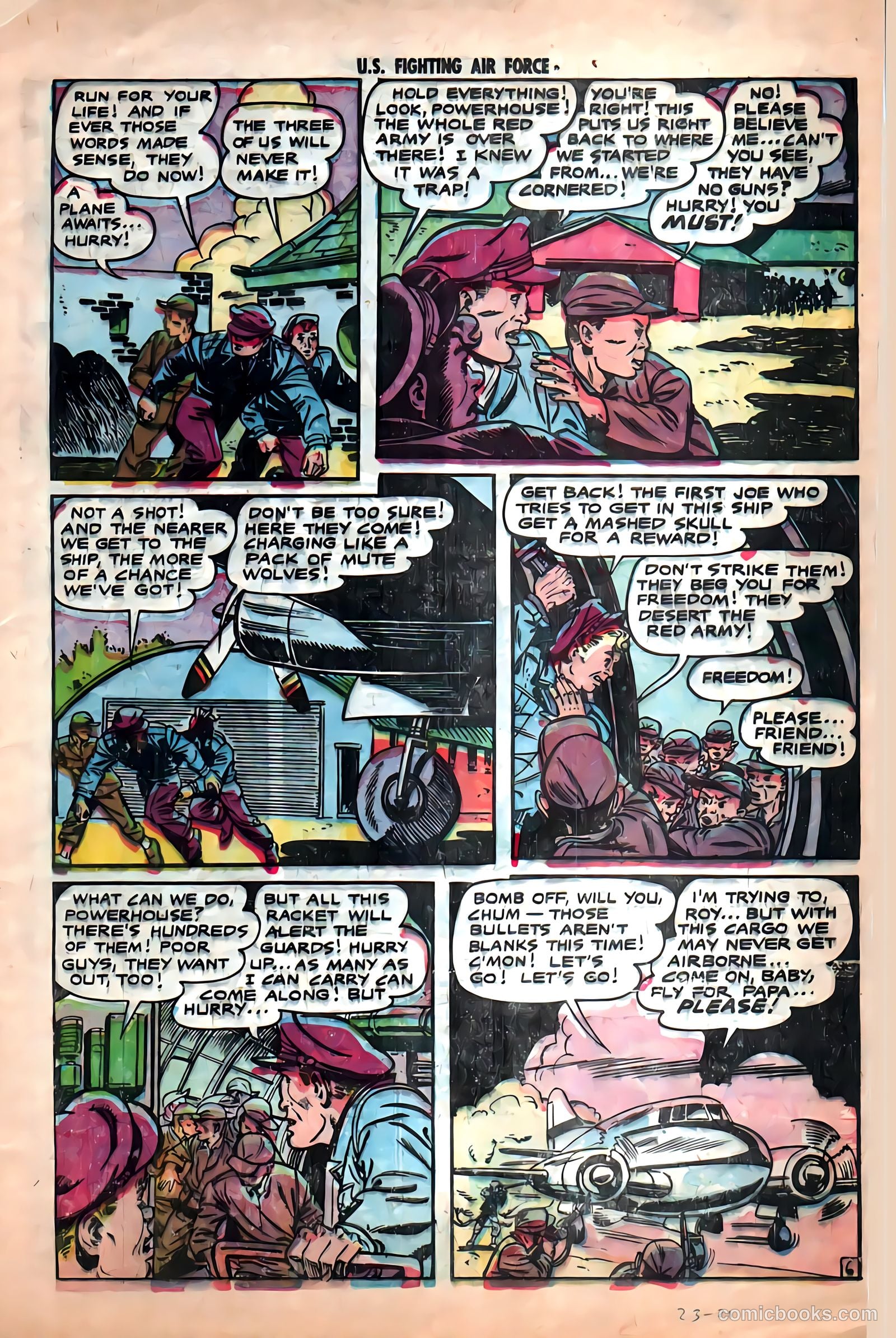 U.S. Fighting Air Force #23 — page 25 of 34