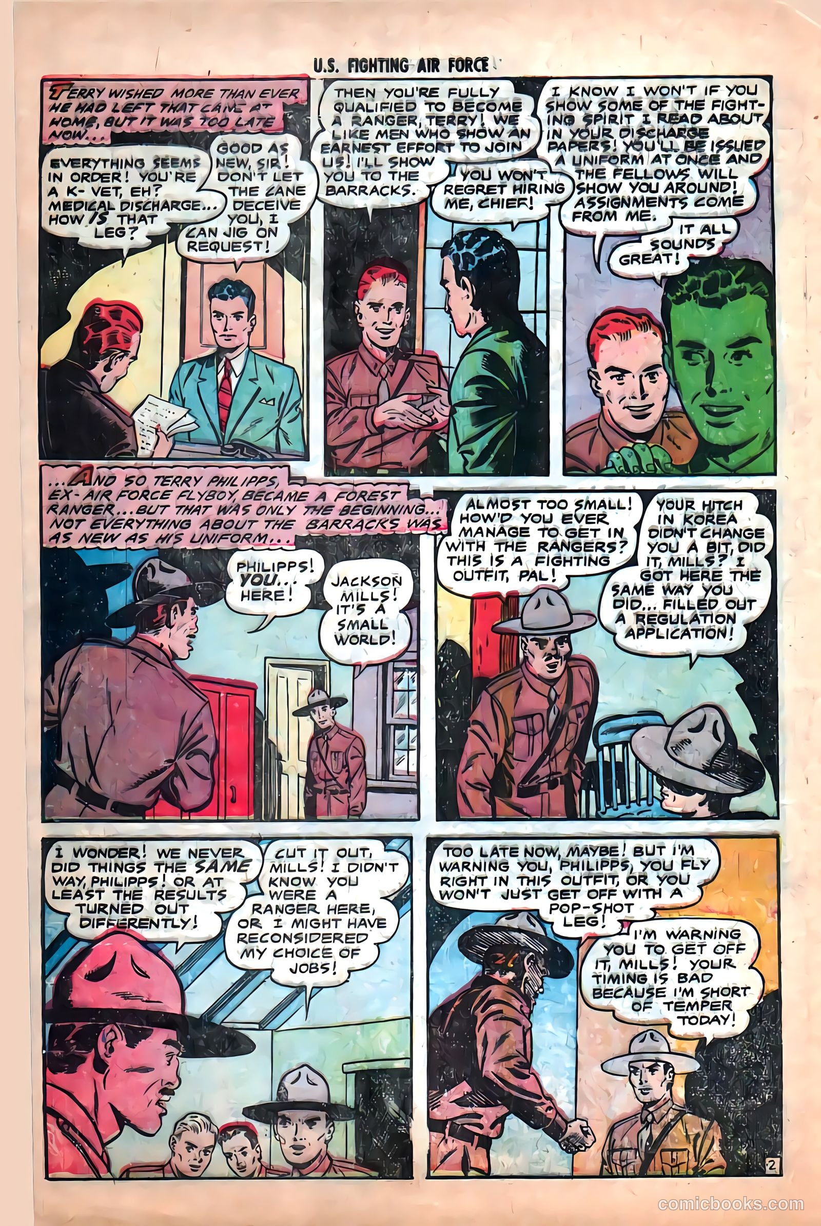 U.S. Fighting Air Force #23 — page 28 of 34