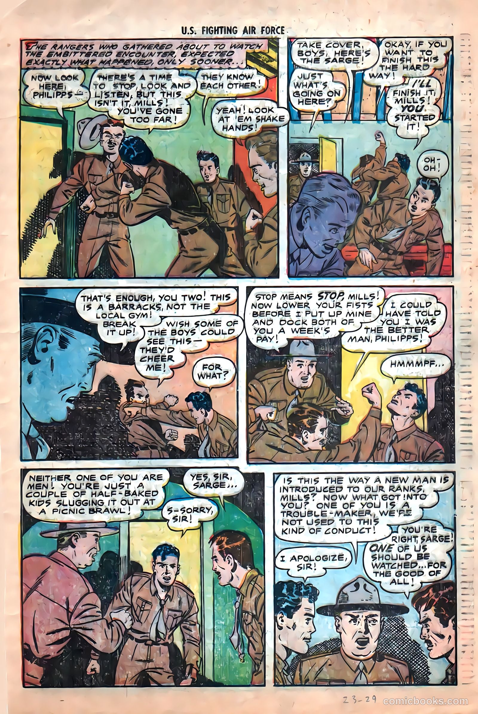 U.S. Fighting Air Force #23 — page 29 of 34