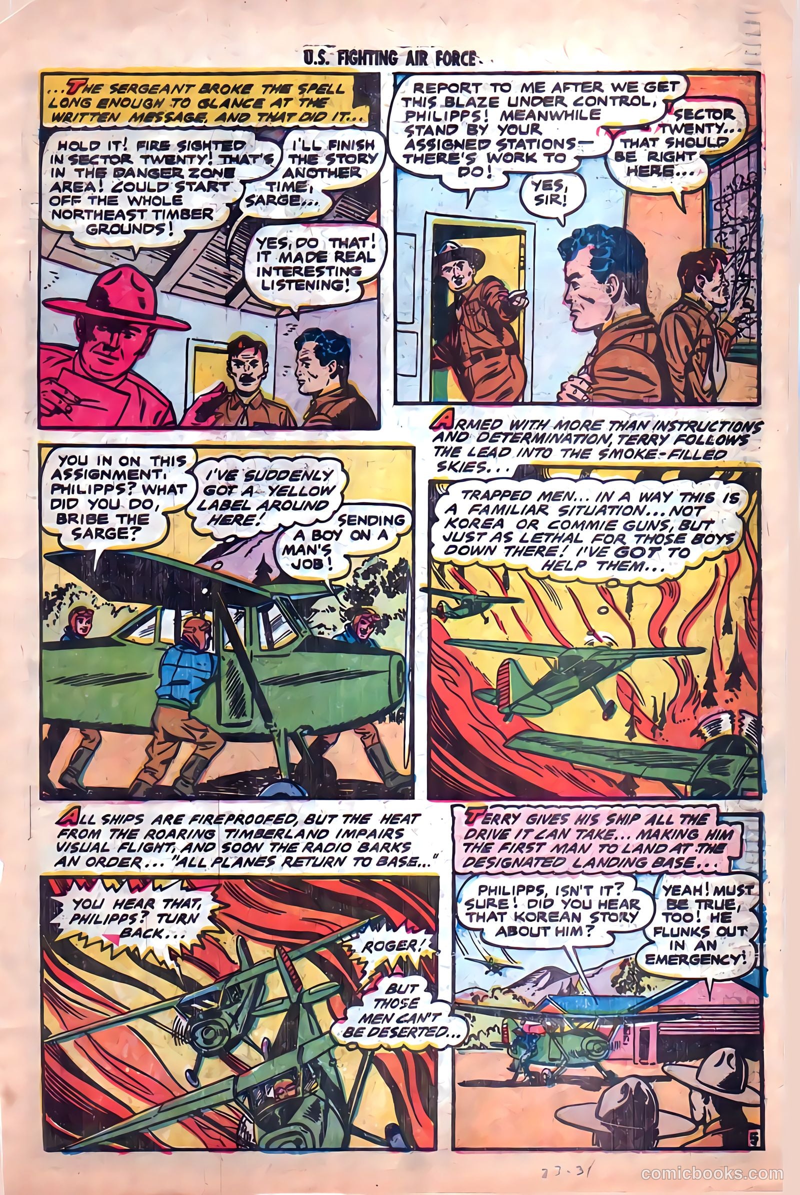 U.S. Fighting Air Force #23 — page 31 of 34