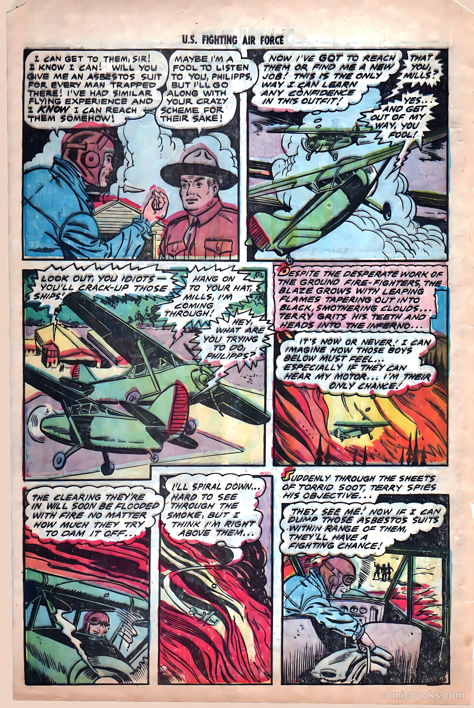 U.S. Fighting Air Force #23 — page 32 of 34
