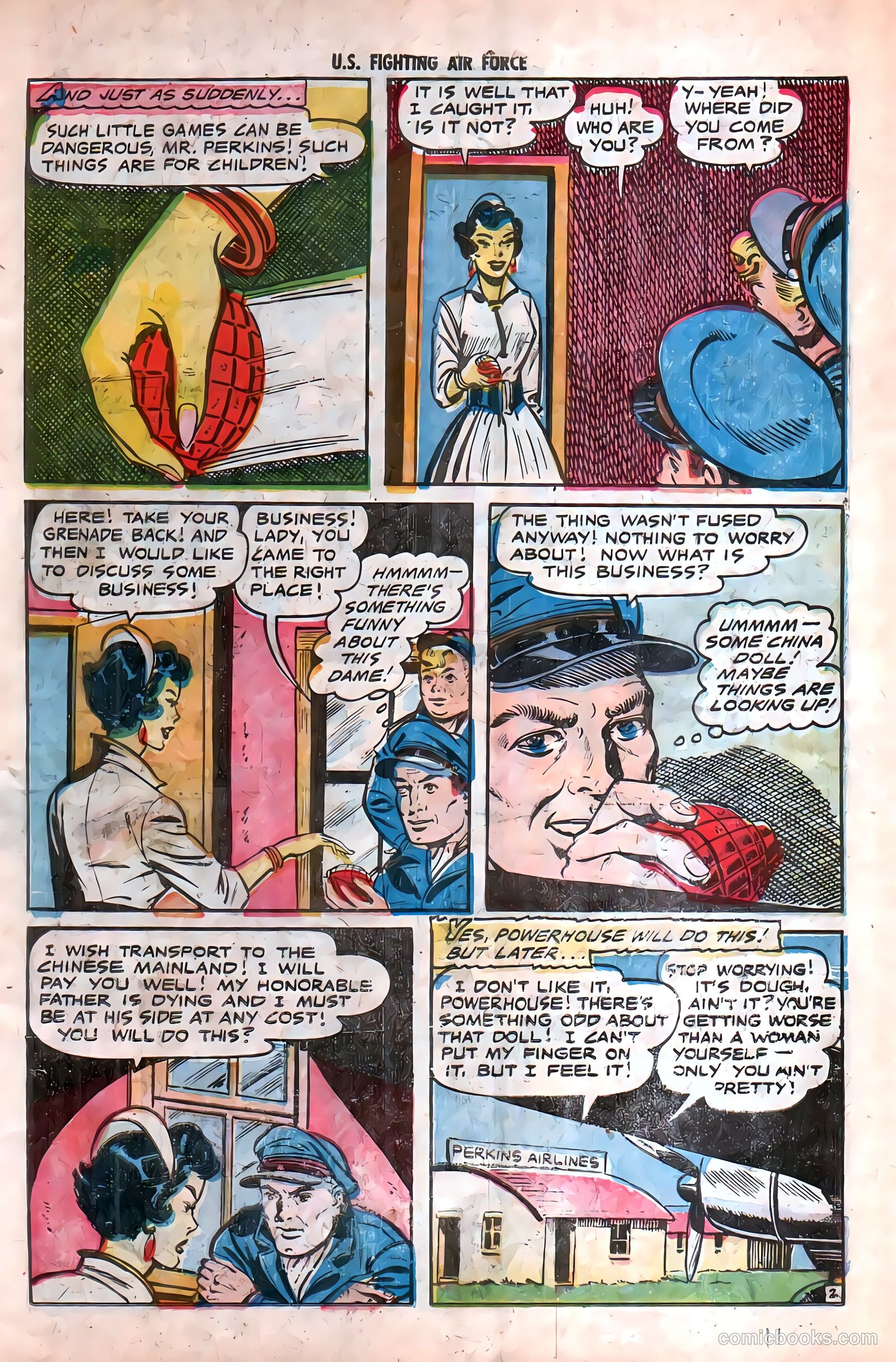 U.S. Fighting Air Force #24 — page 11 of 36