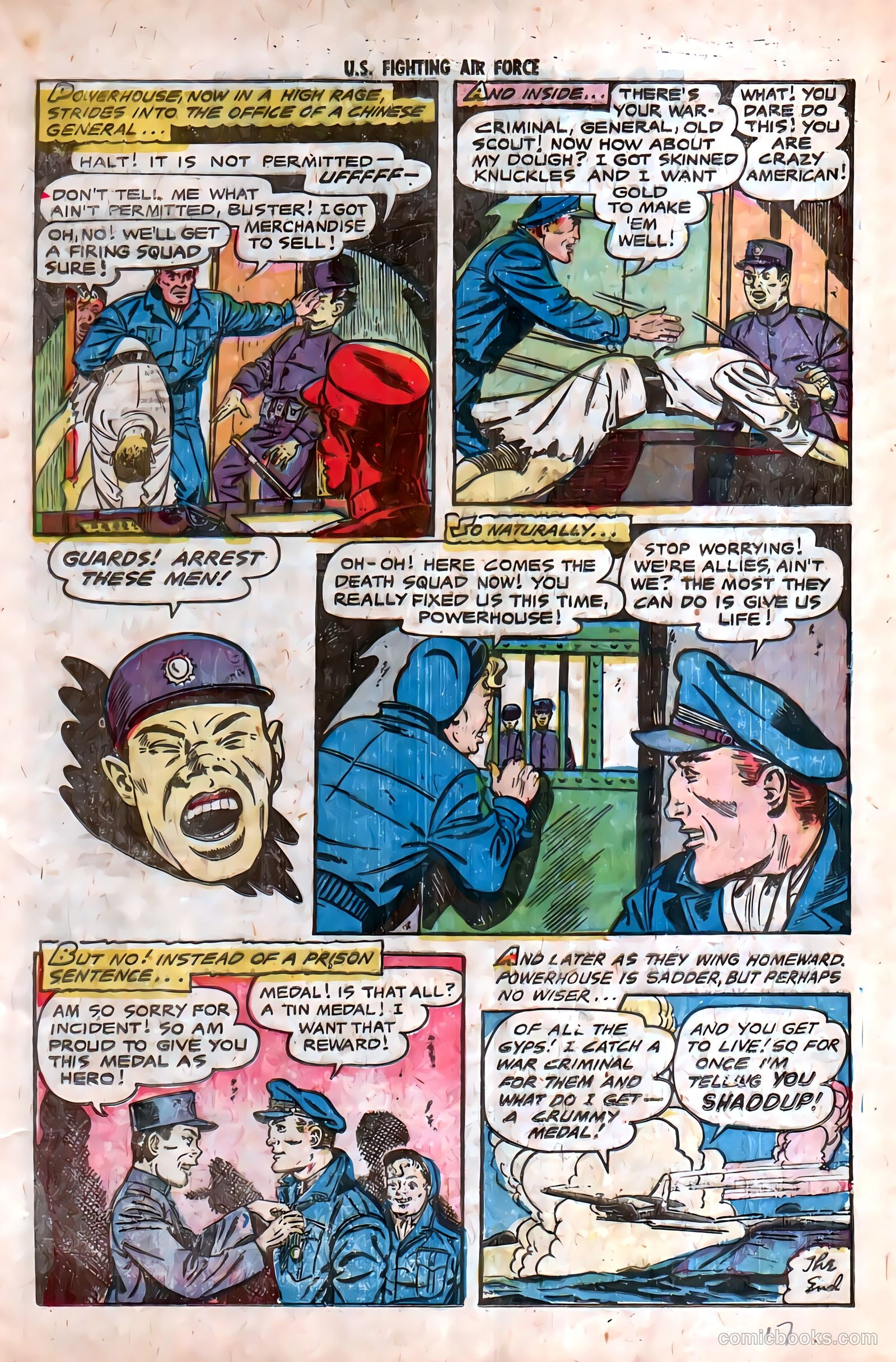 U.S. Fighting Air Force #24 — page 17 of 36